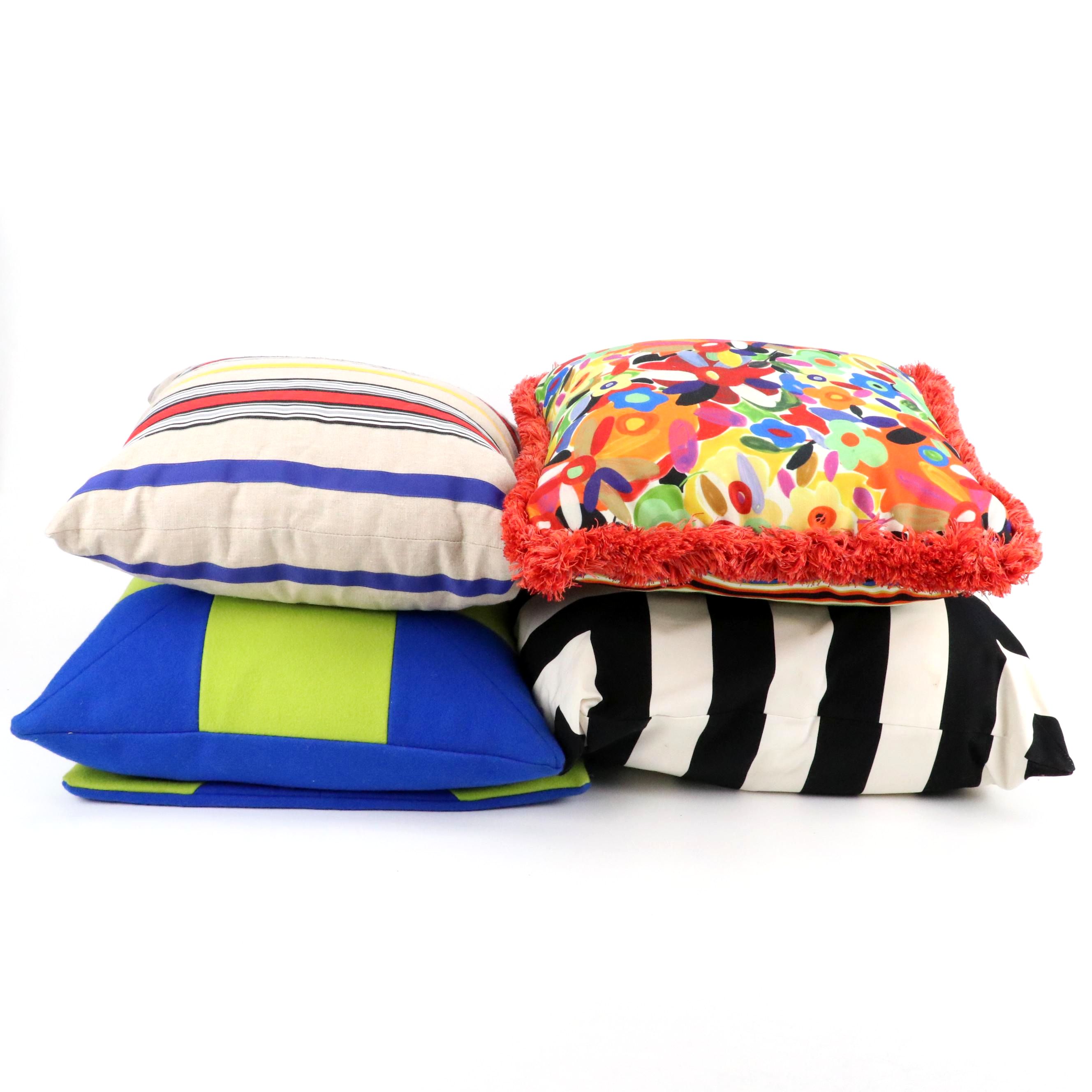 Assorted Contemporary Style Accent Pillows