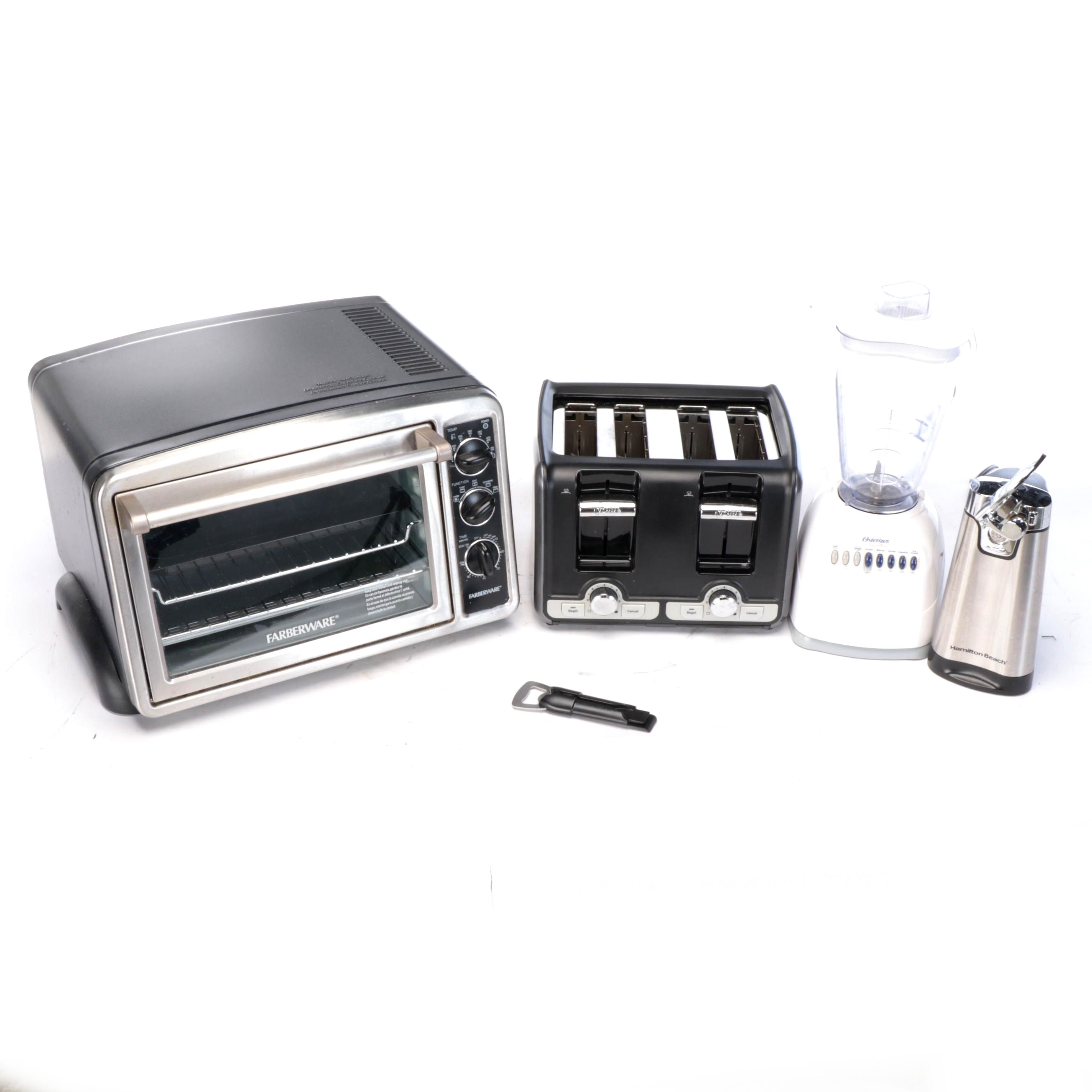 Faberware Toaster Overn with Other Small Kitchen Appliances