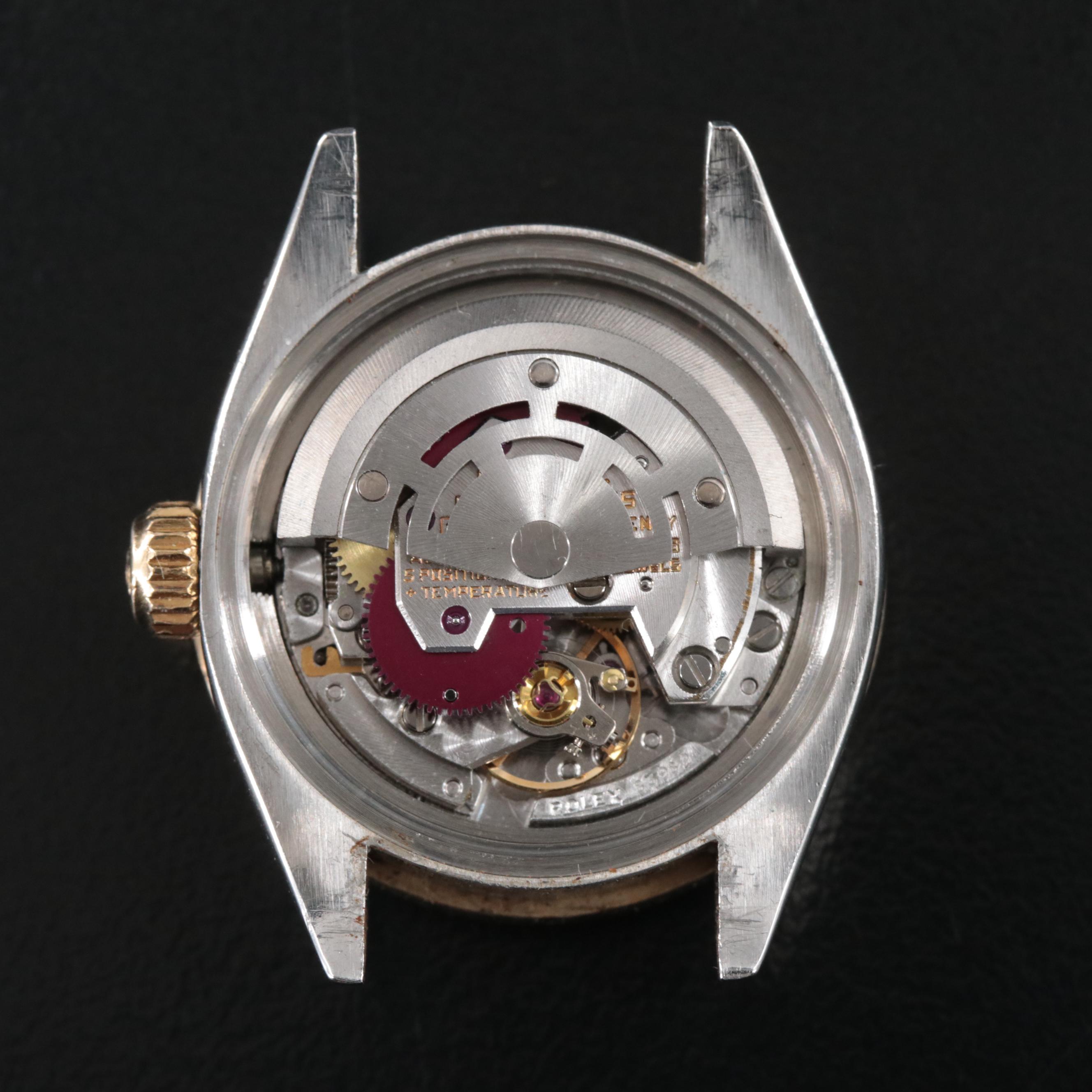 Rolex Datejust 6917 Custom Diamond Dial & Bezel Two-Tone Watch