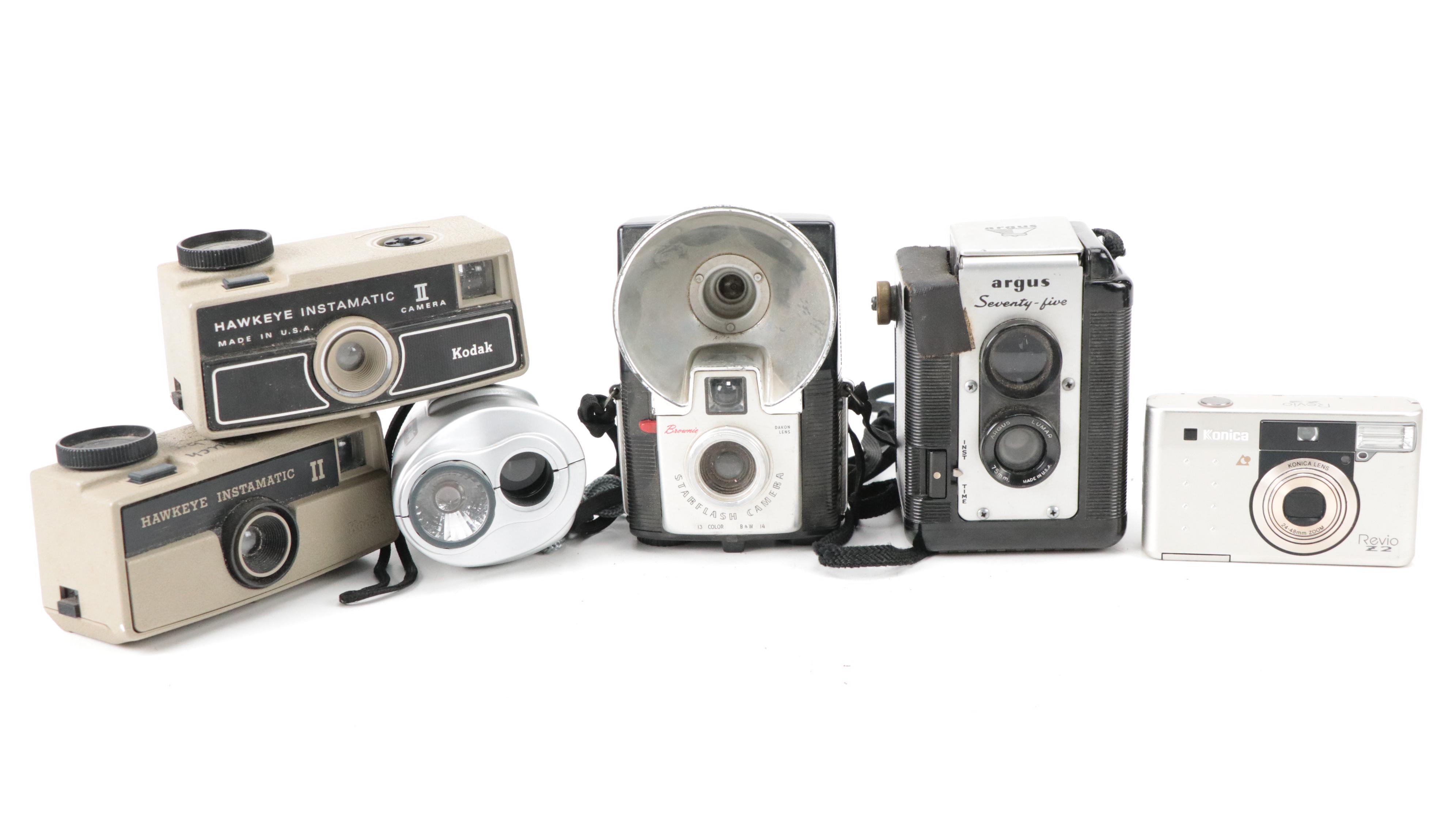 Argus Argoflex Seventy-Five and Rangefinder Camera with More