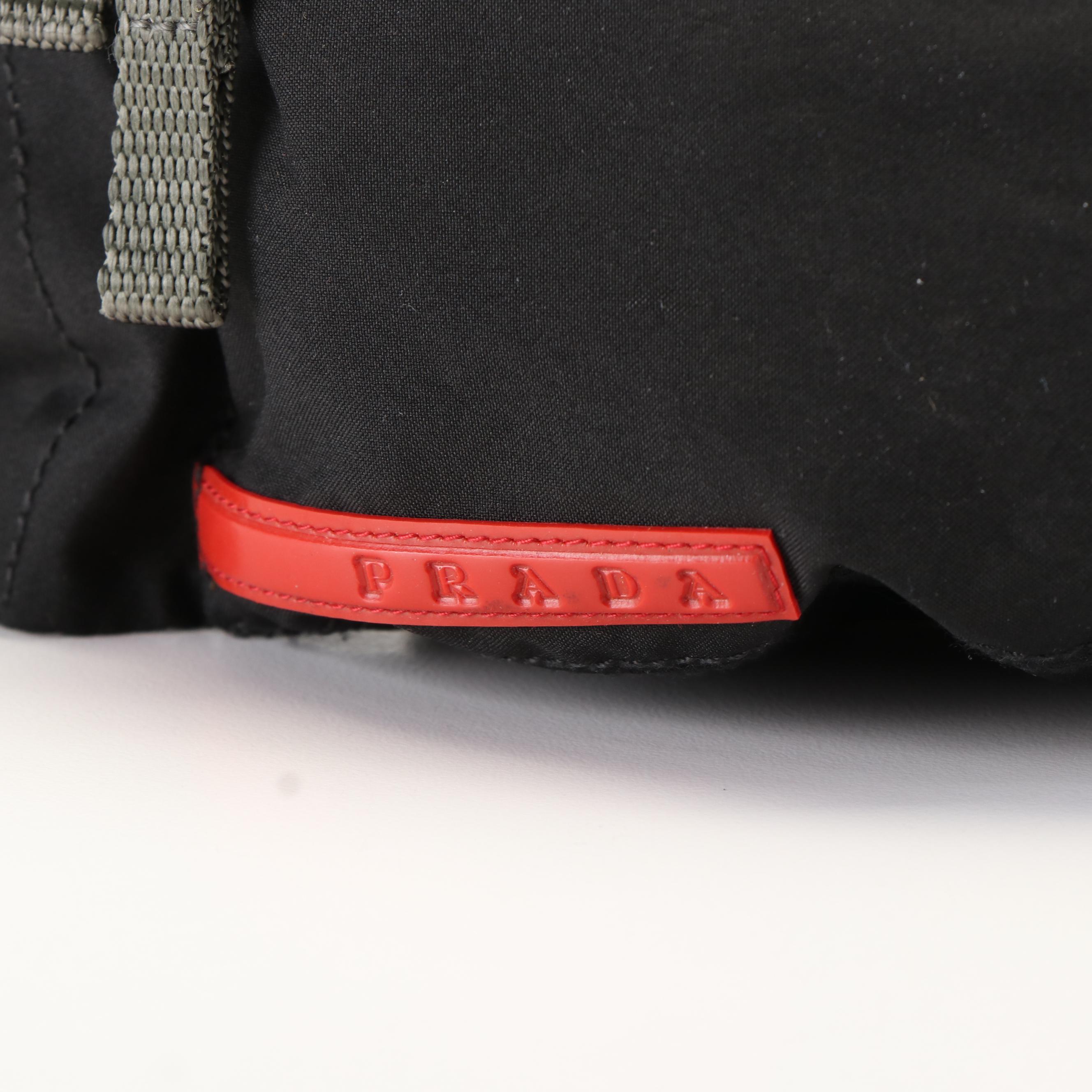 Prada Prada Sport Waist Bag in Black Polyester