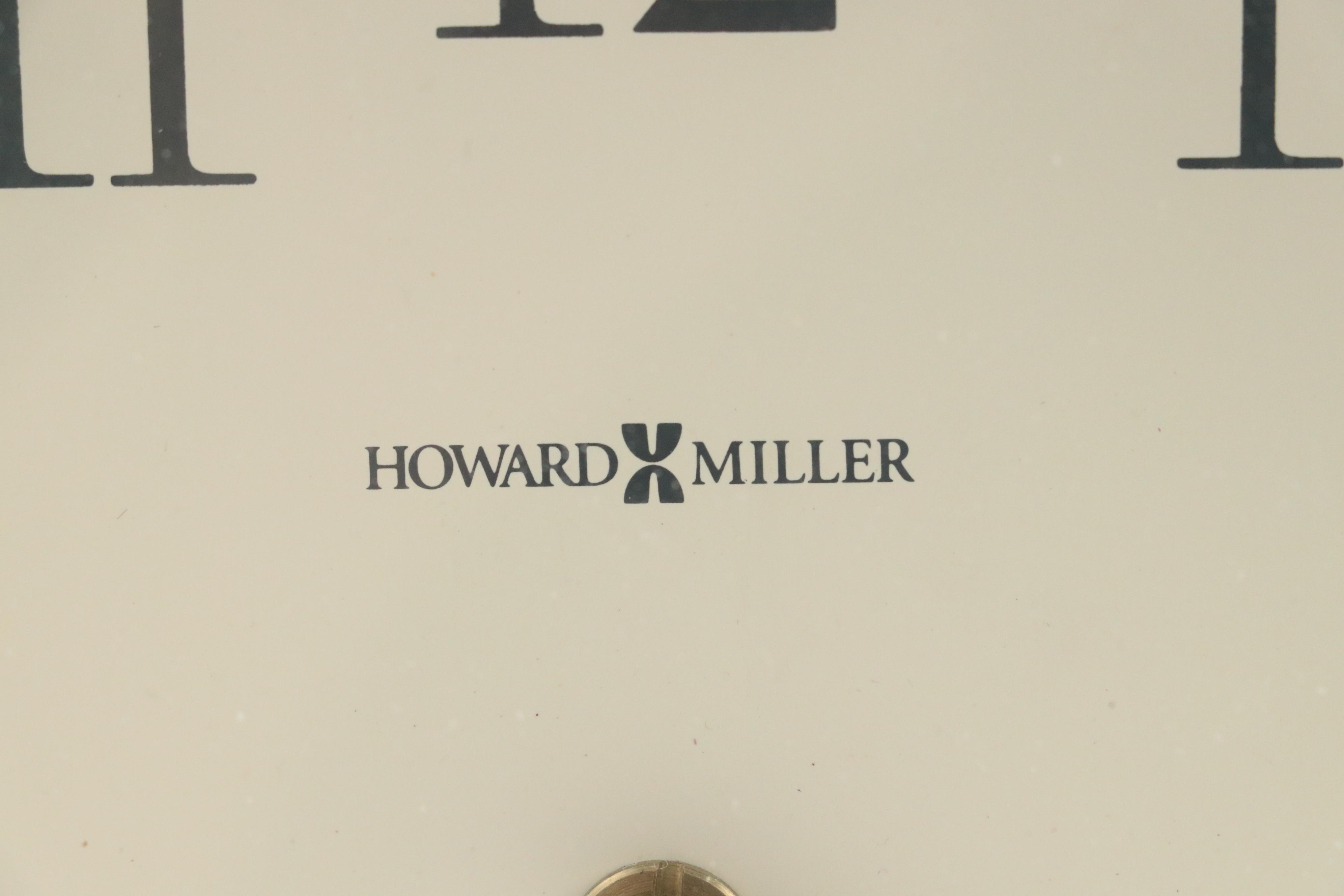 Howard Miller Mantel Clock and Wall Clock