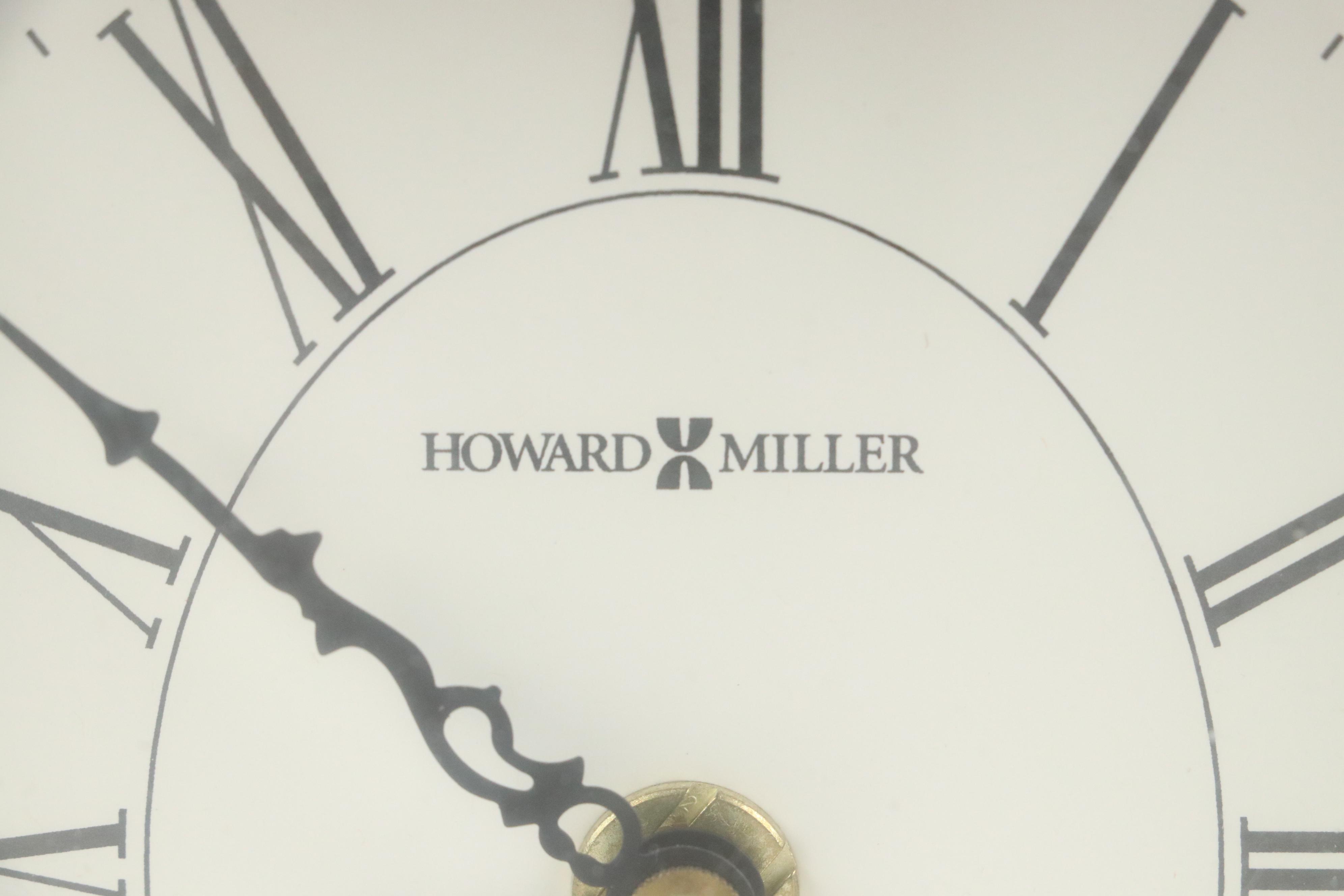 Howard Miller Mantel Clock and Wall Clock