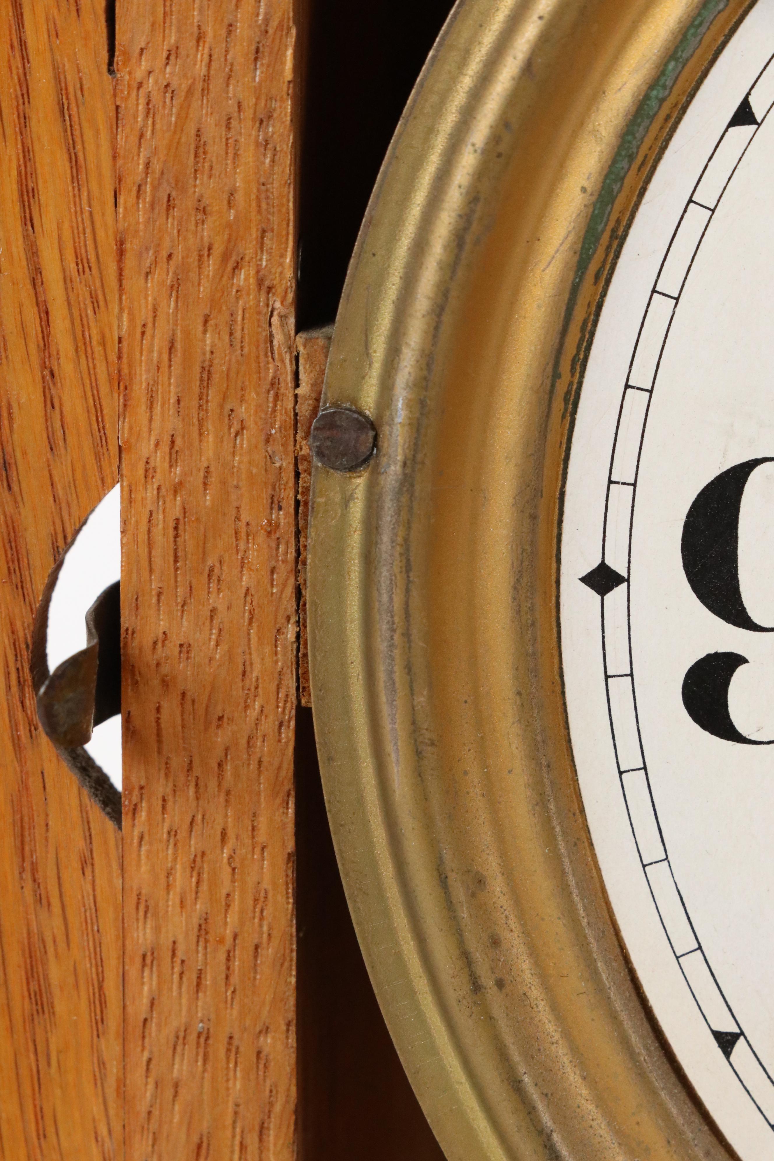 Ingraham "Kitchenette" Mantel Clock with Other Mantel Clock