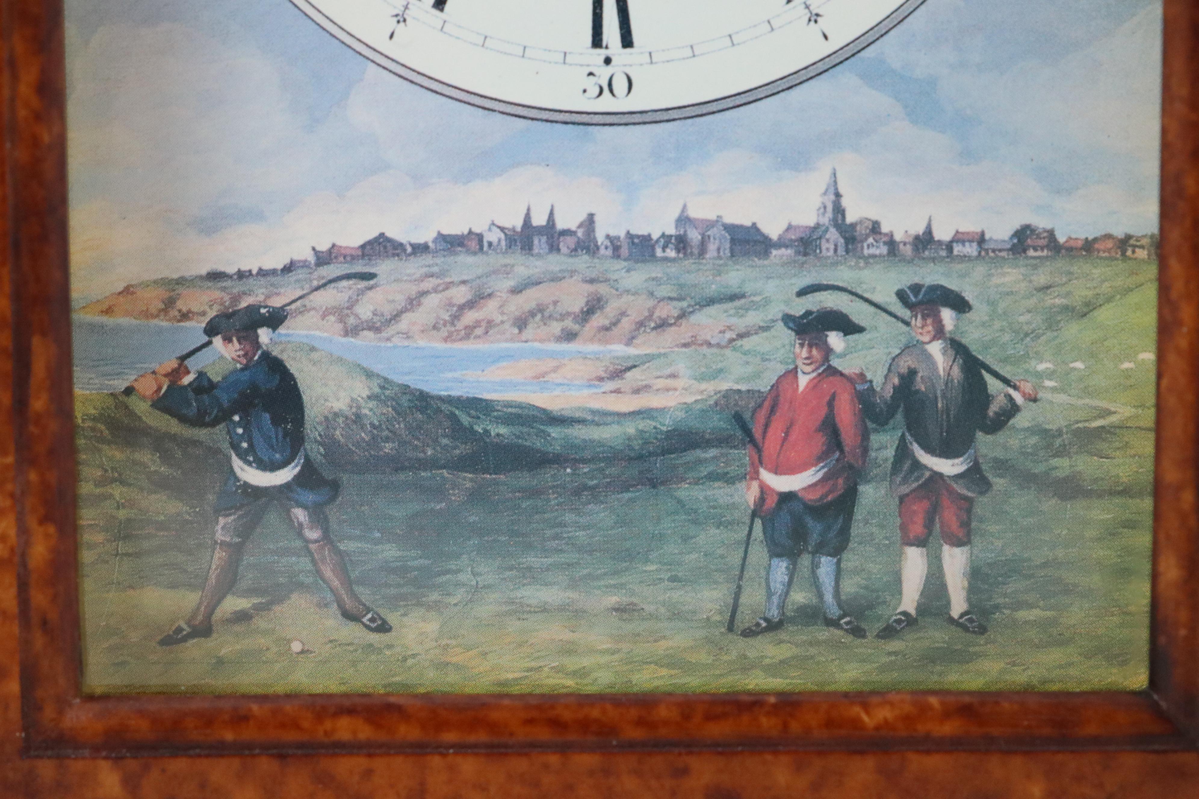 Ingraham "Kitchenette" Mantel Clock with Other Mantel Clock