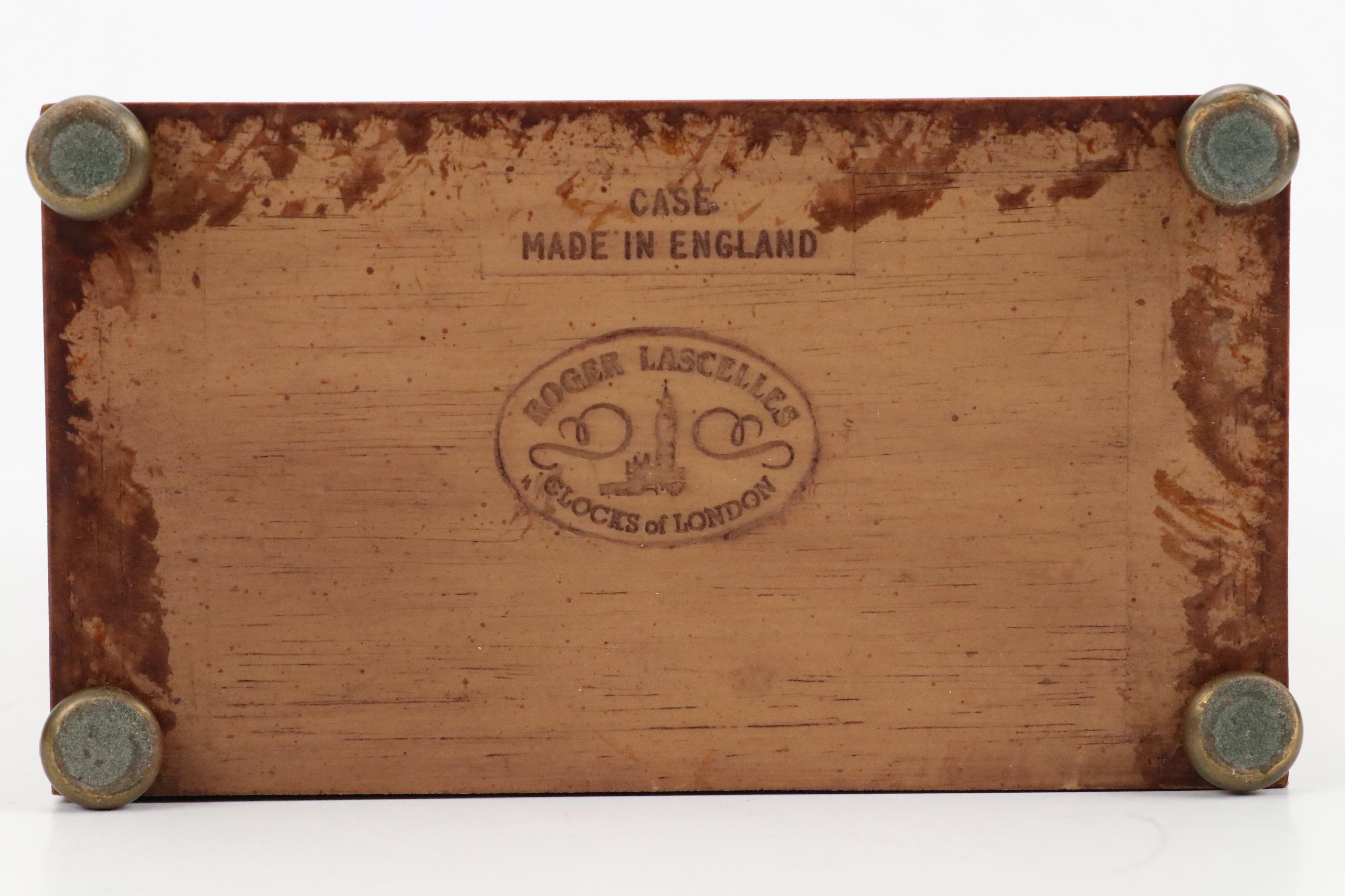 Ingraham "Kitchenette" Mantel Clock with Other Mantel Clock