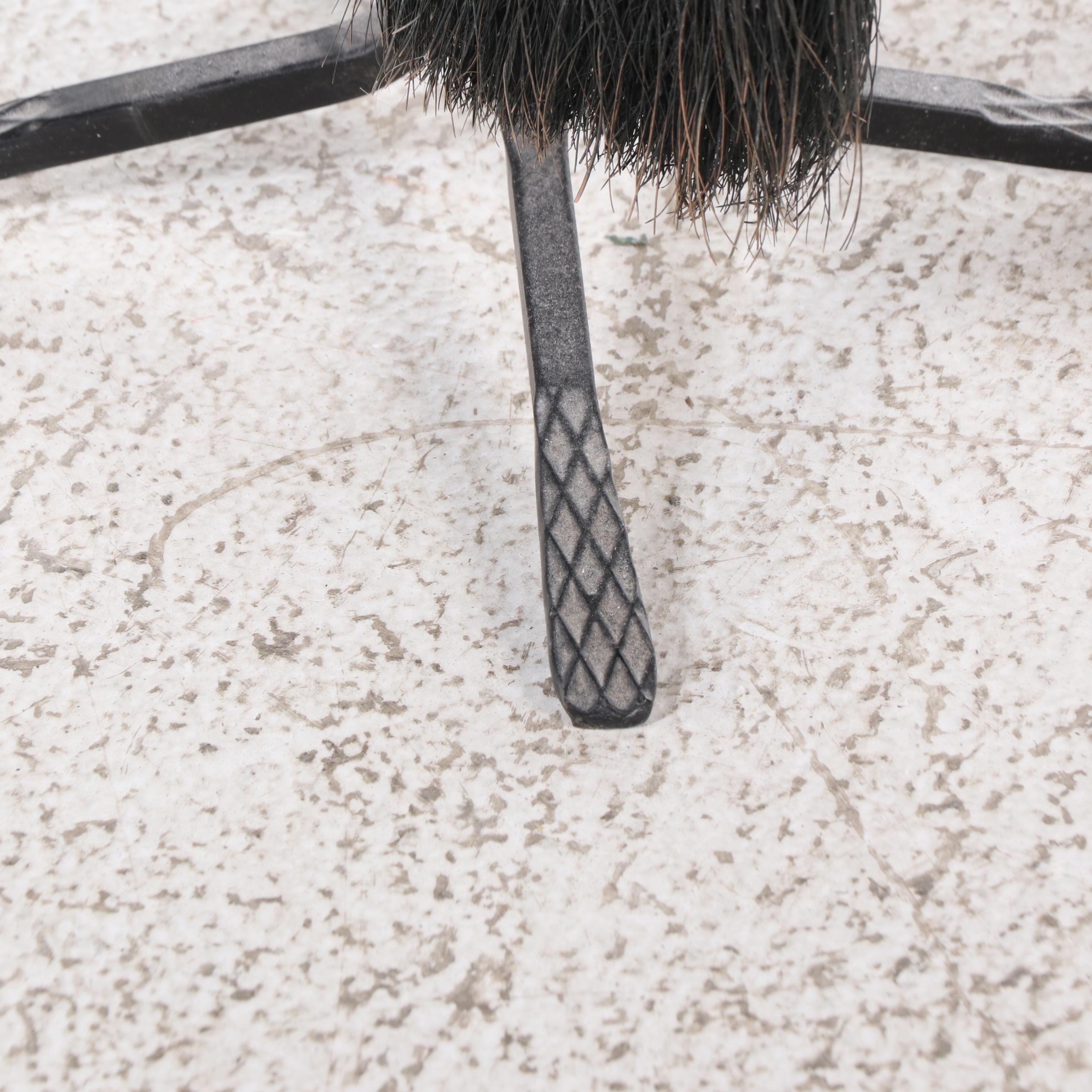 Firewood Storage Rack with Cast Iron Fireplace Tool Set and Stand