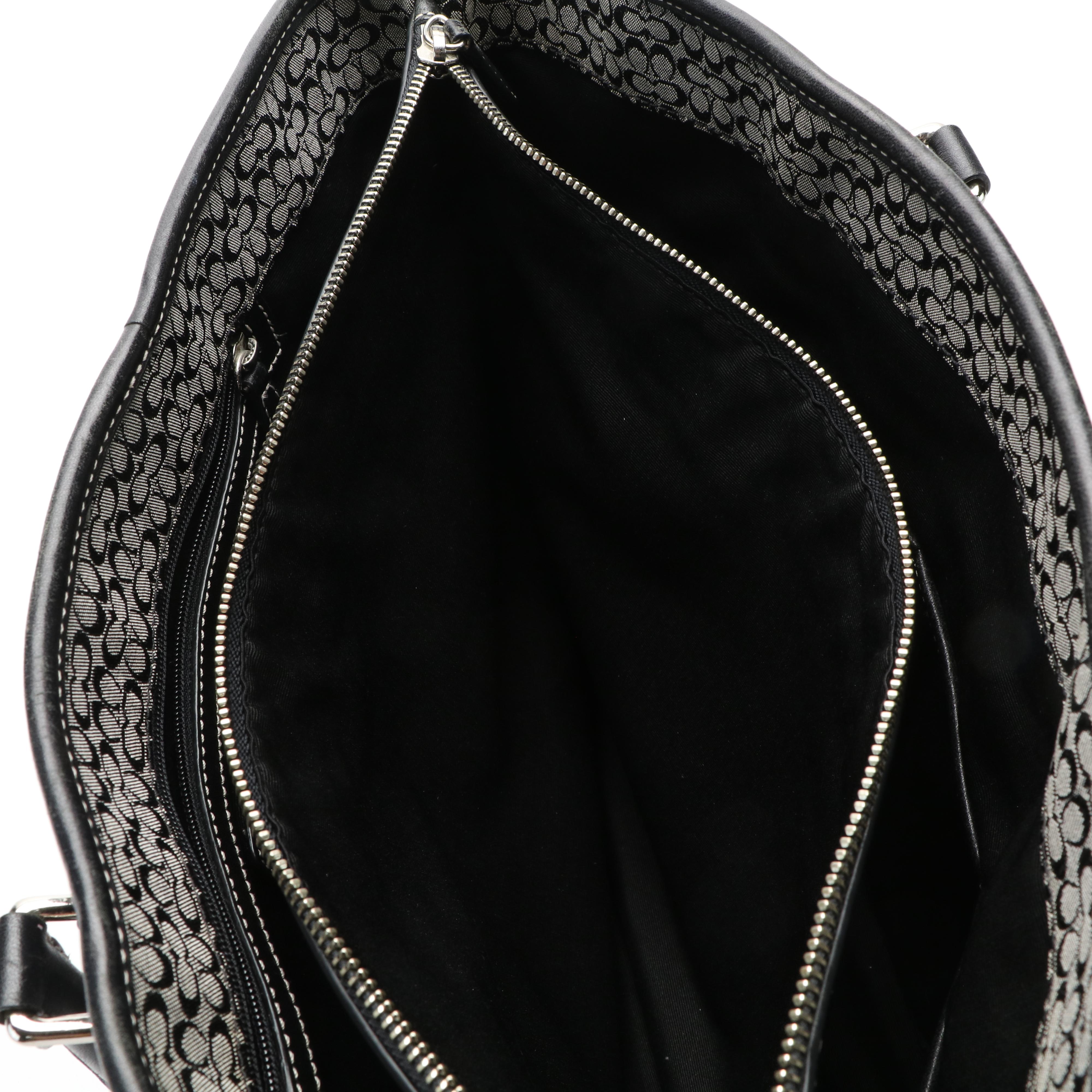 Coach Signature Canvas Business Satchel Tote