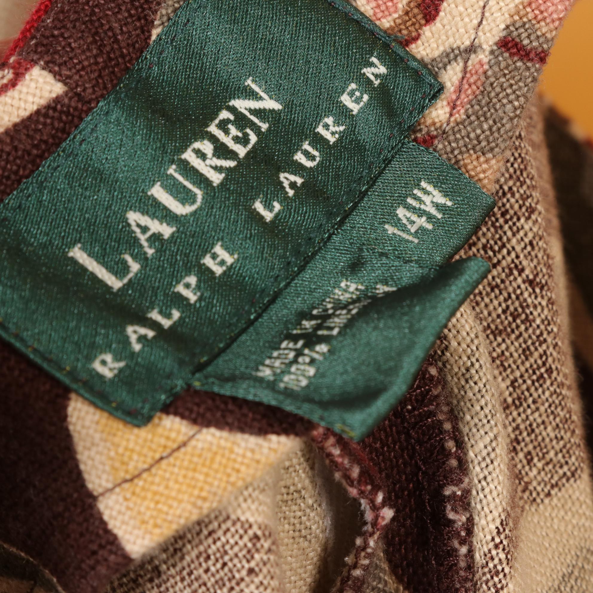 Liz Claiborne, Talbots, and Ralph Lauren Linen Blend Shirt, Pants, and Jackets