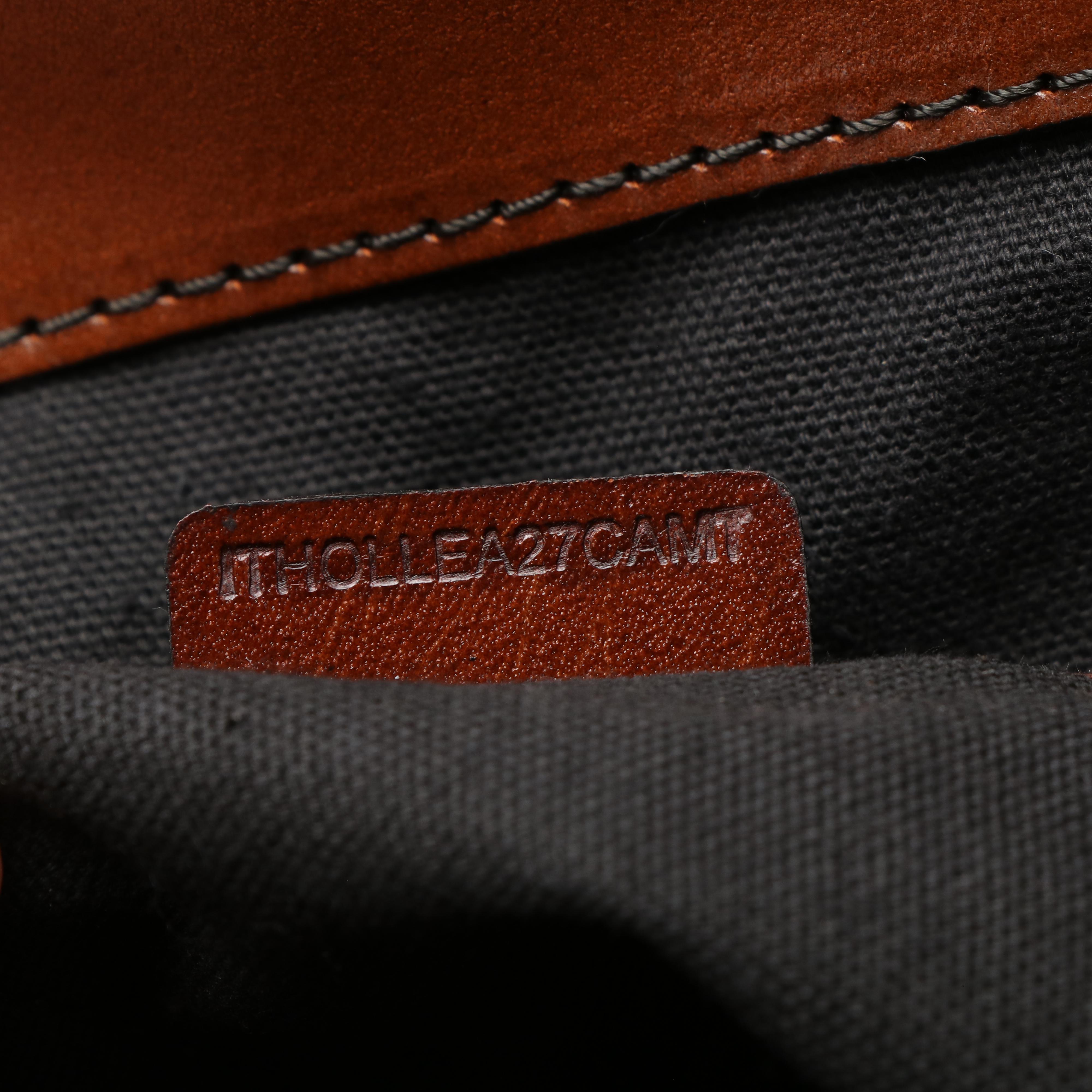 Burberry House Check Canterbury Brown Canvas and Leather Handbag