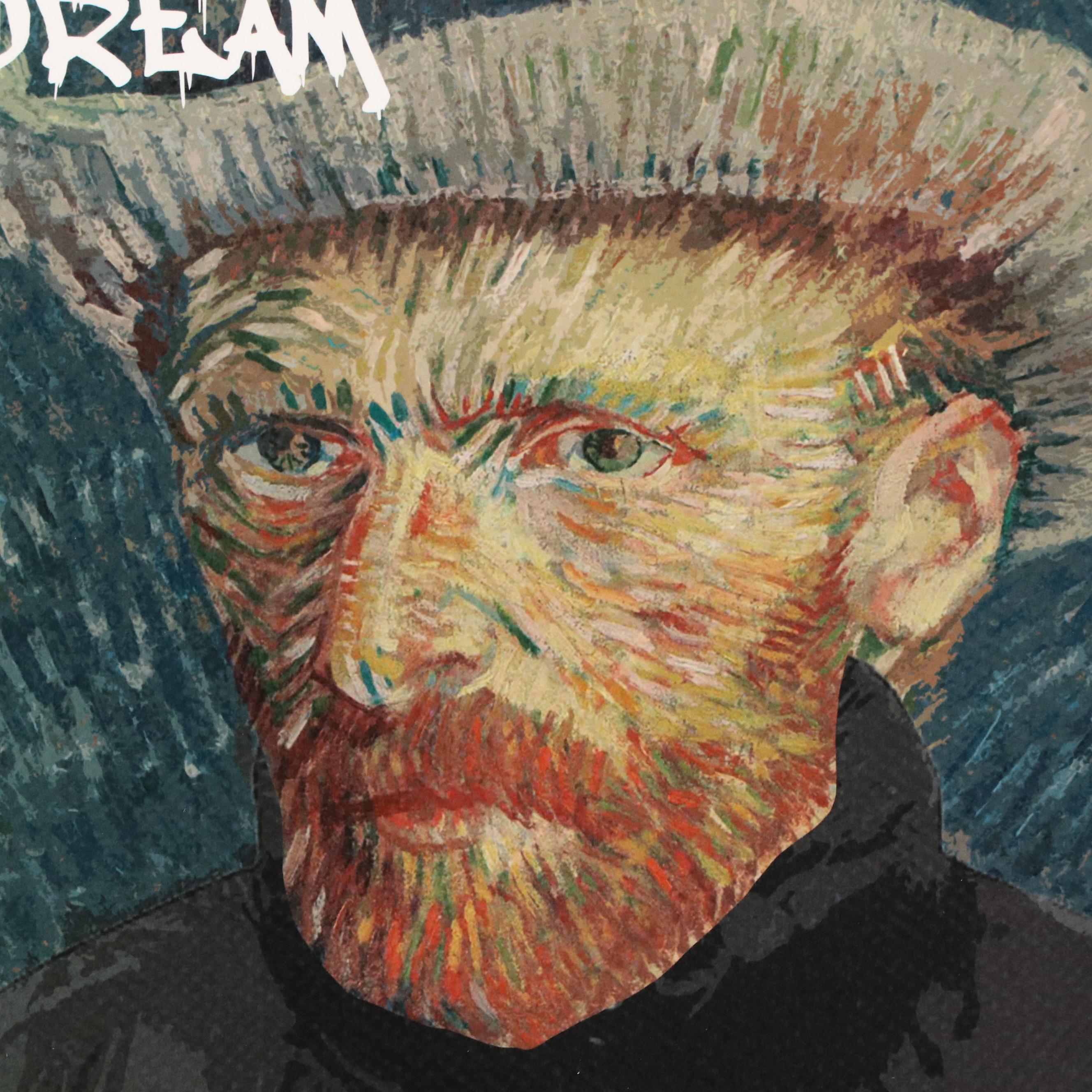 Death NYC Graphic Digital Print Featuring Van Gogh, 21st Century