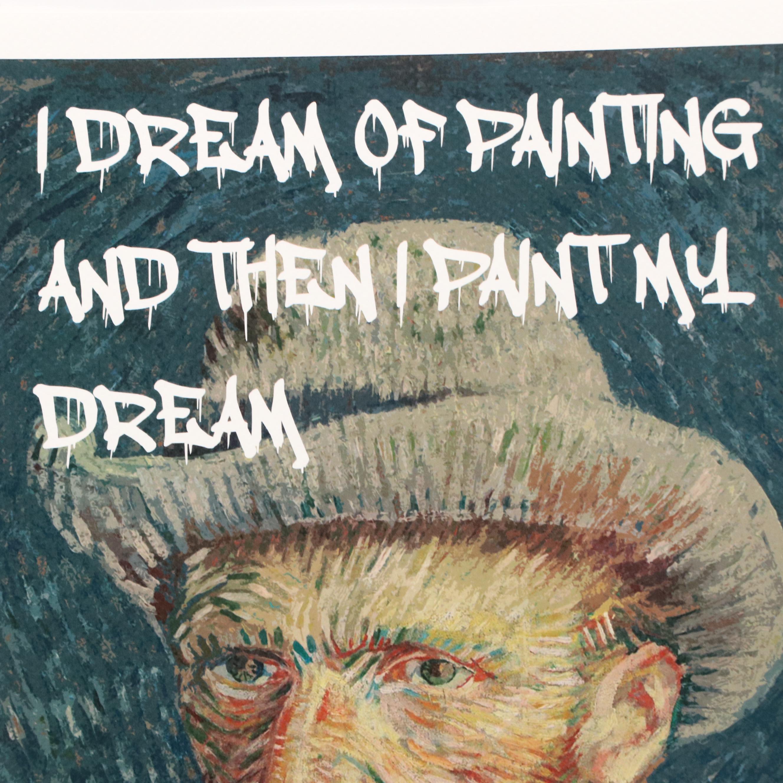 Death NYC Graphic Digital Print Featuring Van Gogh, 21st Century