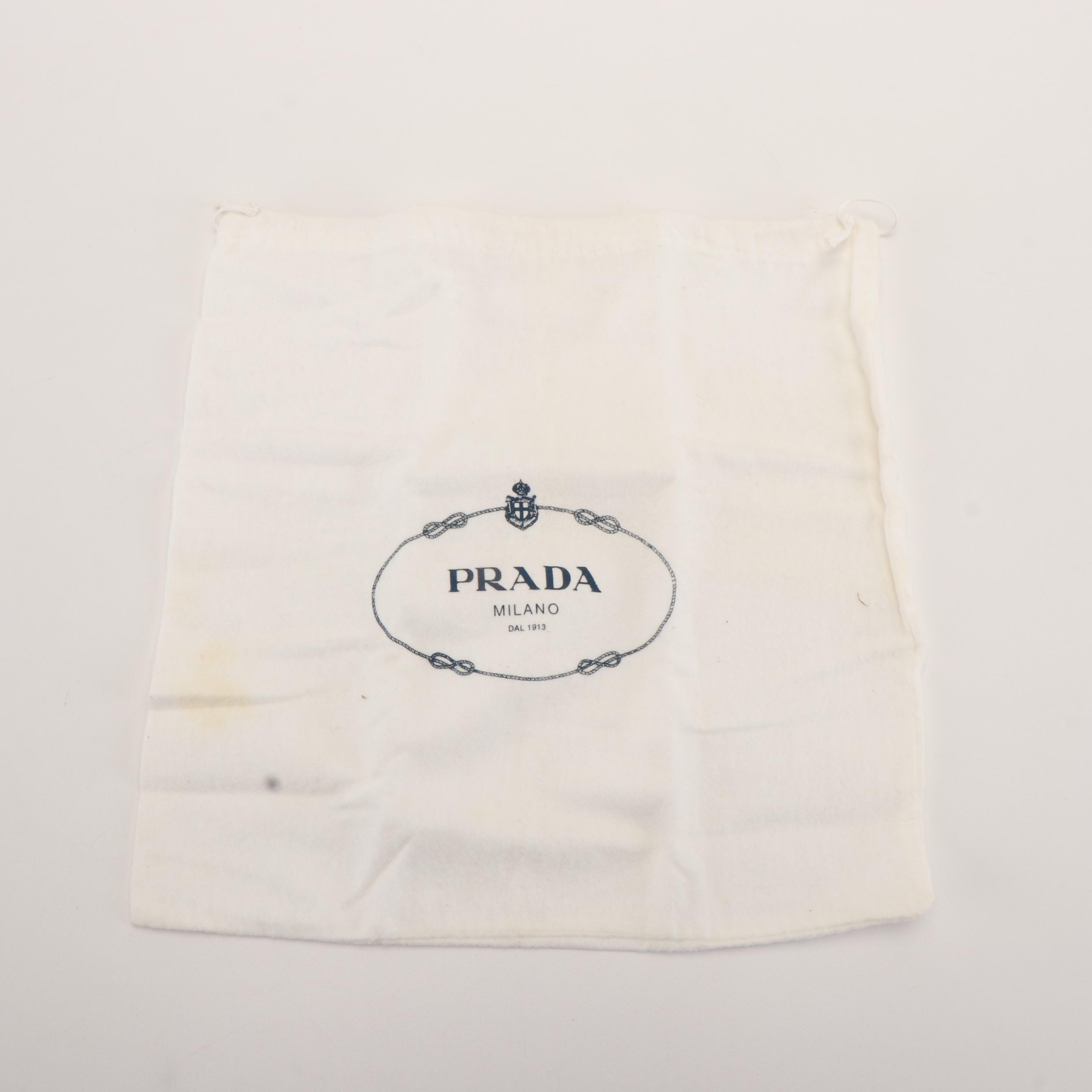 Prada Fiocco Bow Shoulder Bag in Hibiscus Red leather