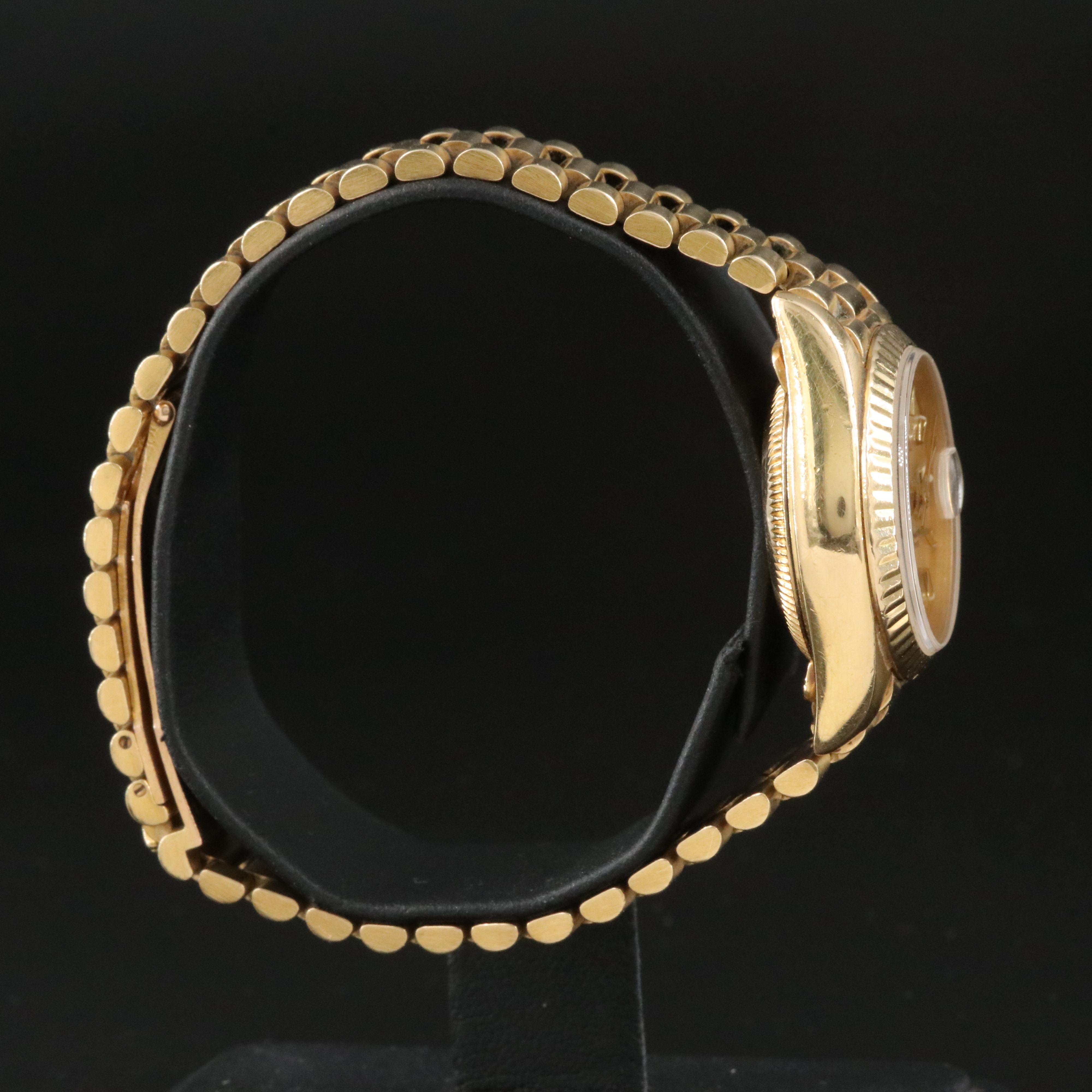 Rolex Datejust 69178 18K Gold Watch