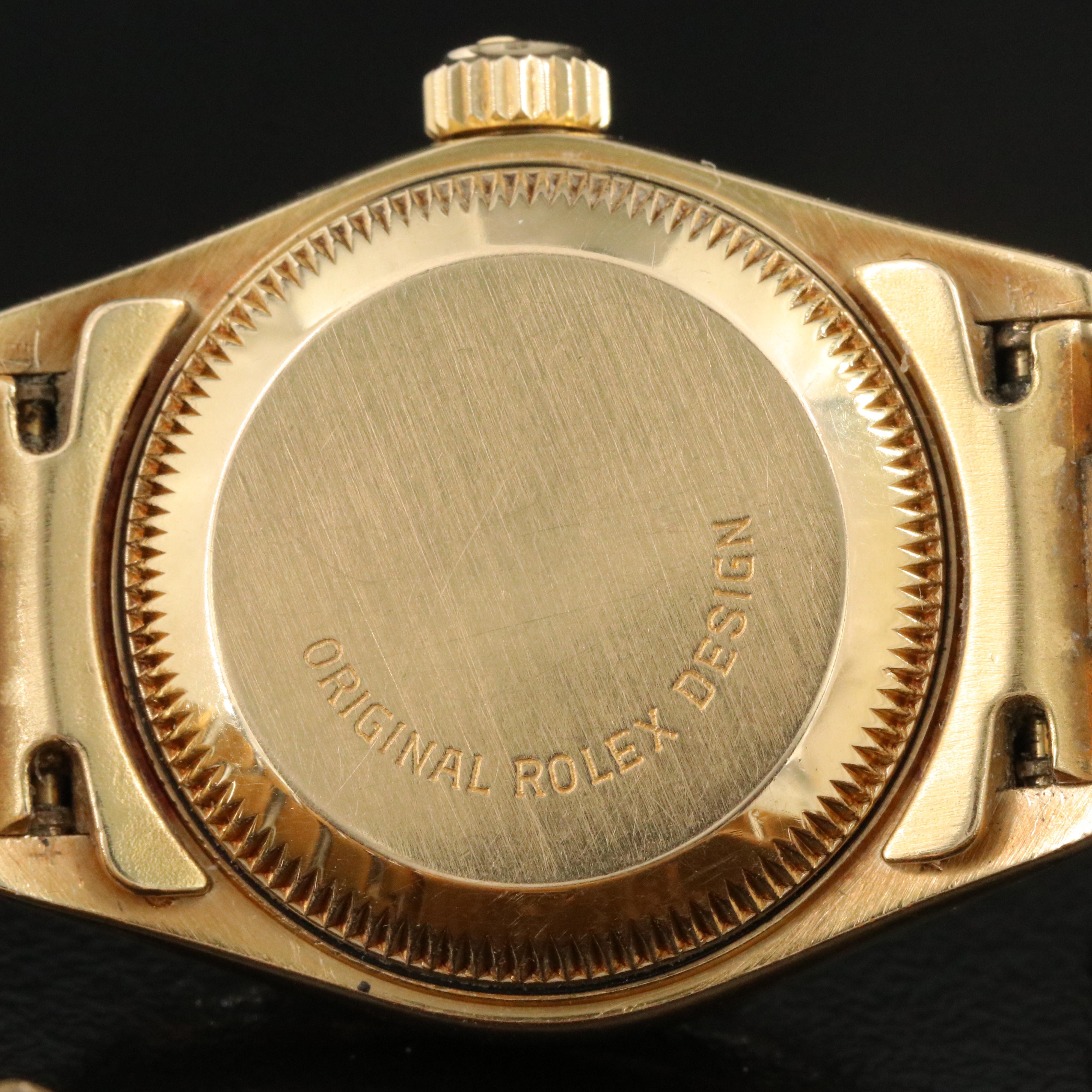 Rolex Datejust 69178 18K Gold Watch