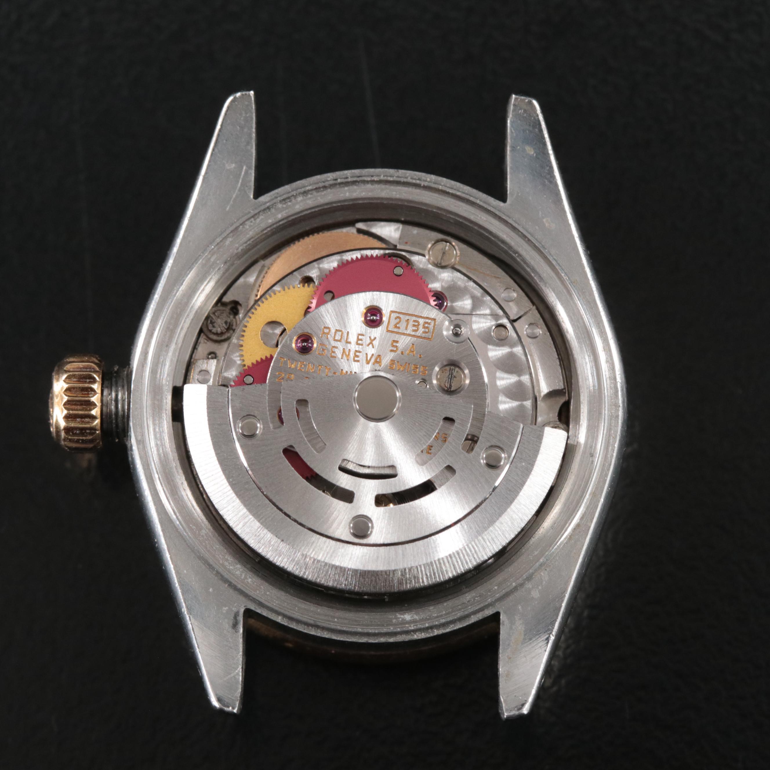 Rolex Oyster Perpetual Date 69190 Custom Diamond Set Watch