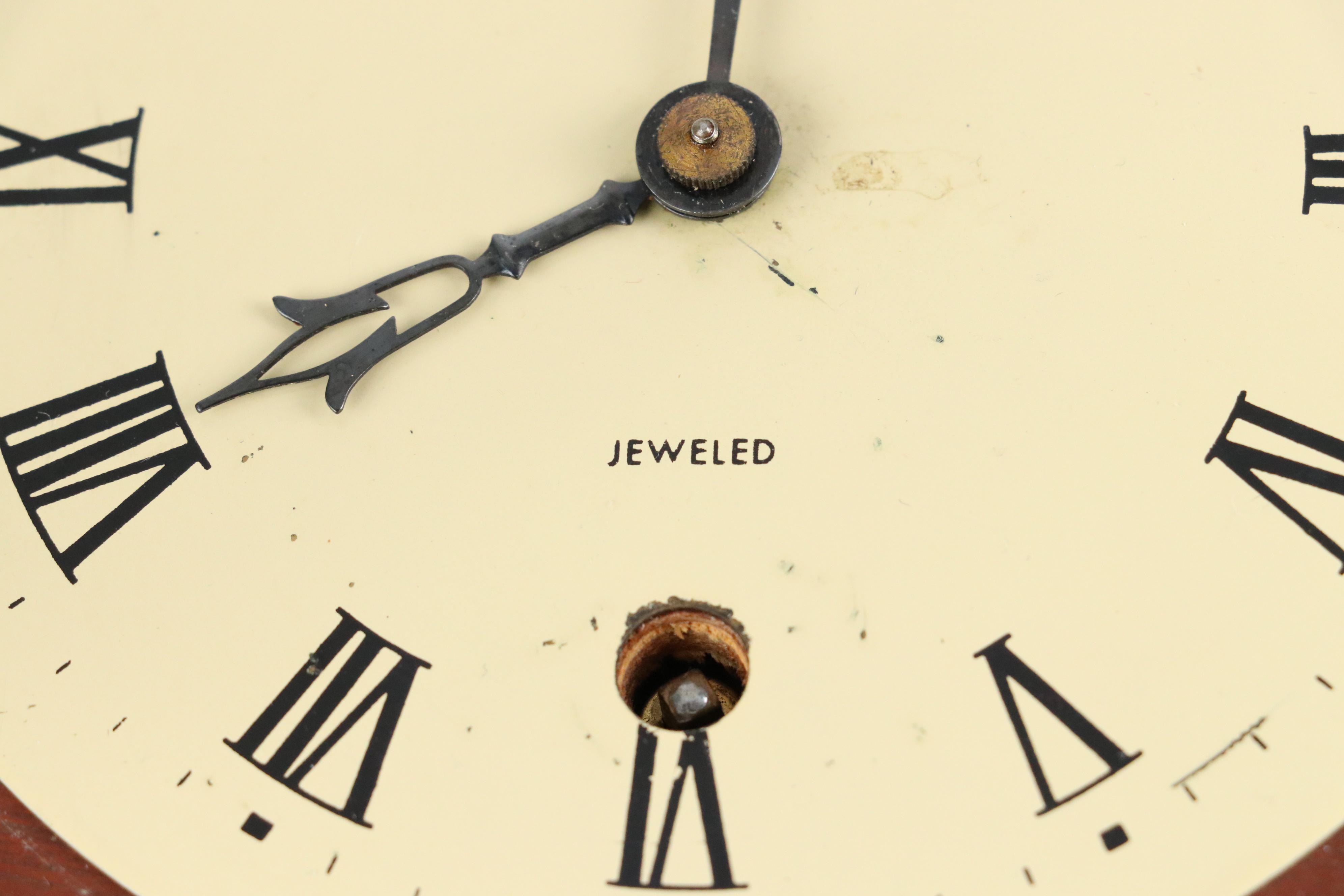 Herschede No. 160 8-Day Banjo Wall Clock, Mid-20th Century