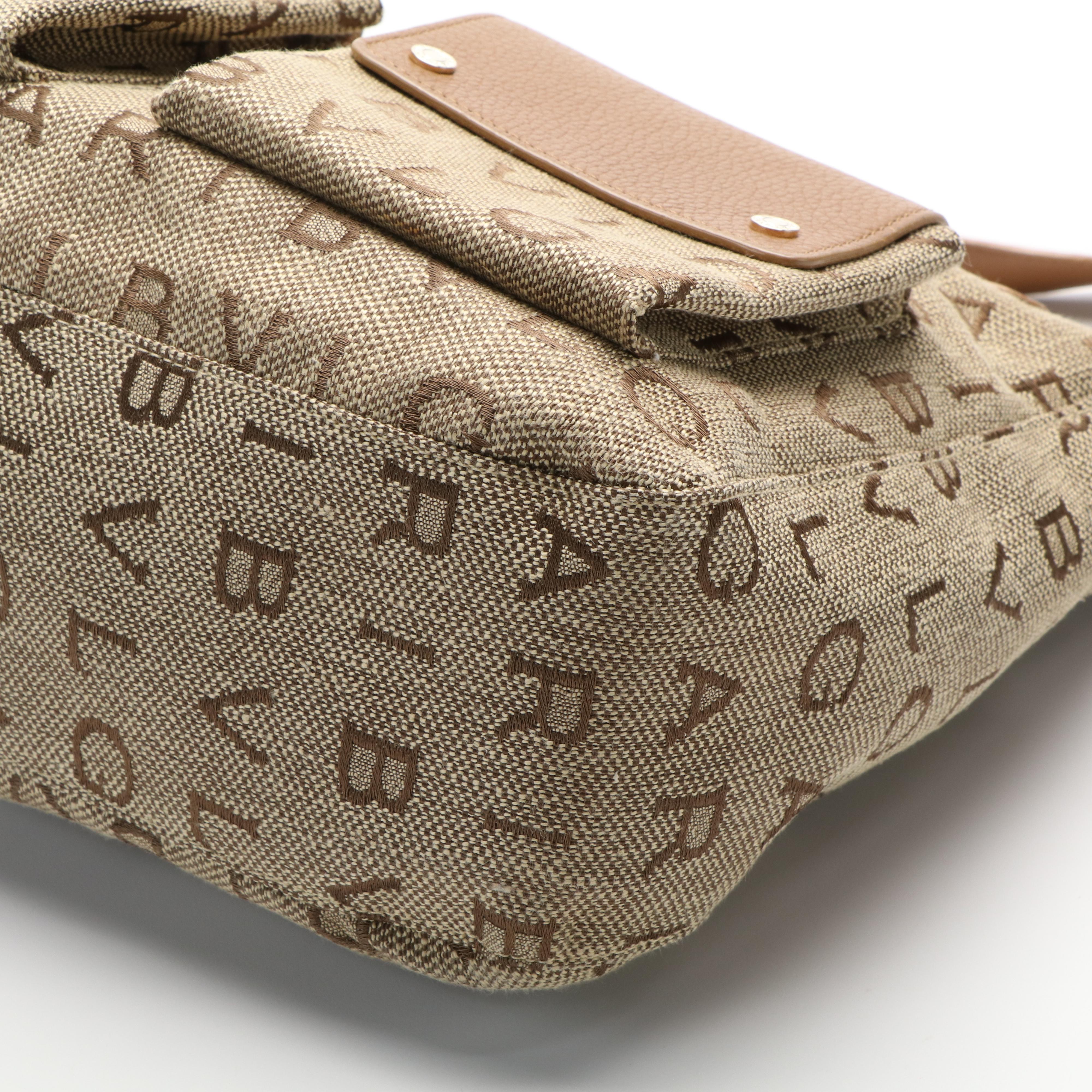 BVLGARI Bulgari Handbag in Logomania Canvas and Leather