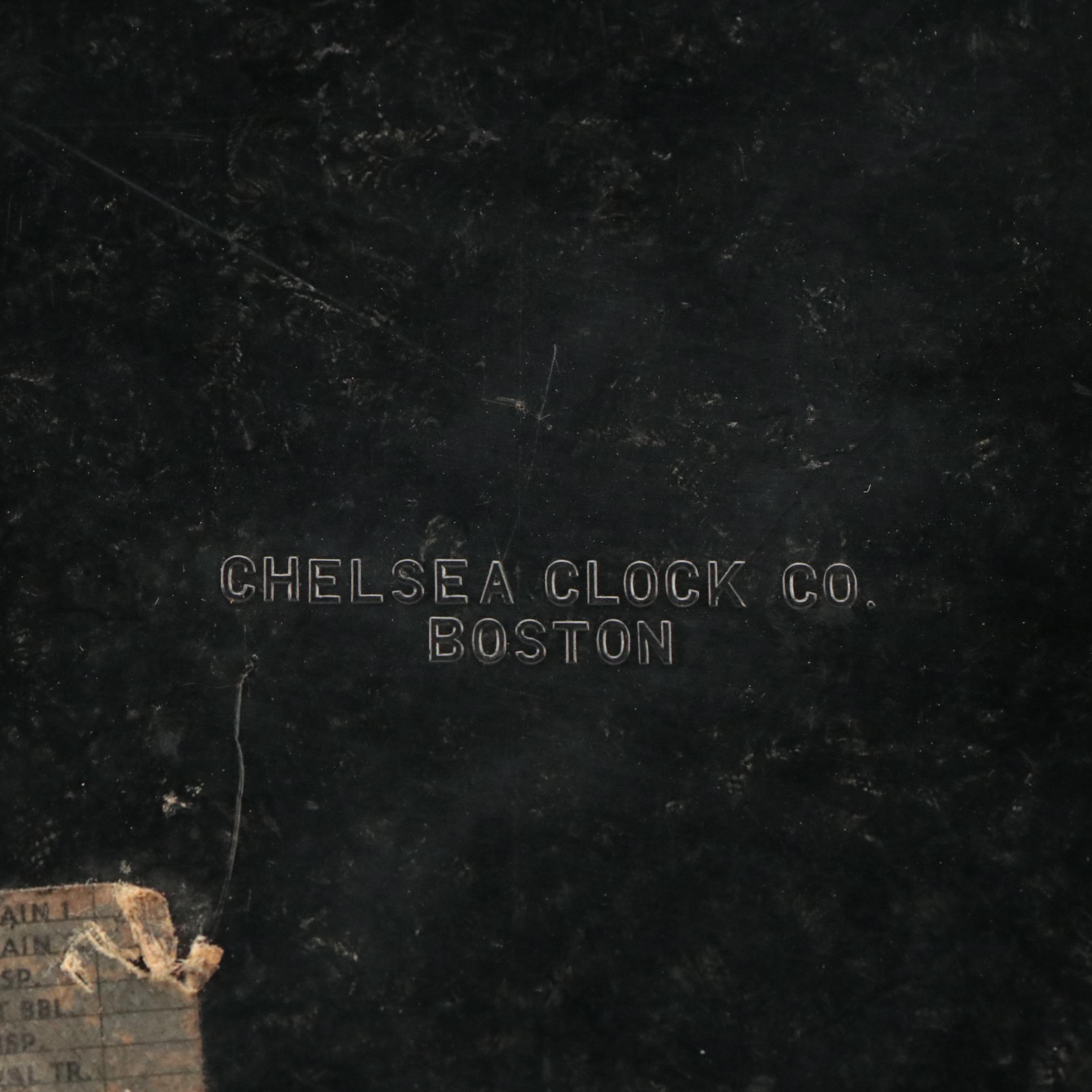 World War II Era Chelsea Clock Co. U.S. Navy Ship Wall Clock