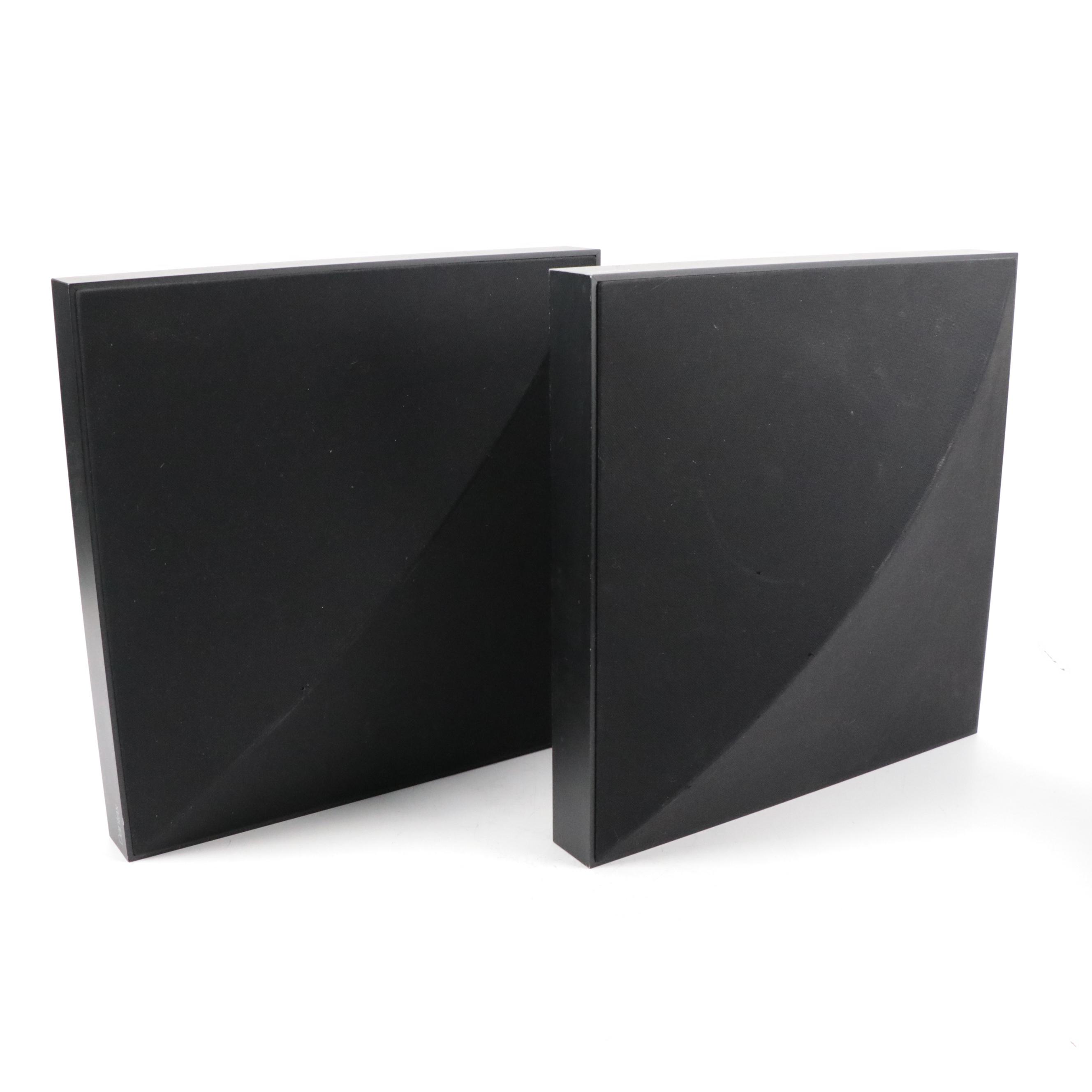 Dantax Inset Wall/Ceiling Speaker Pair with Yamaha Central Speaker, Late 20th C.