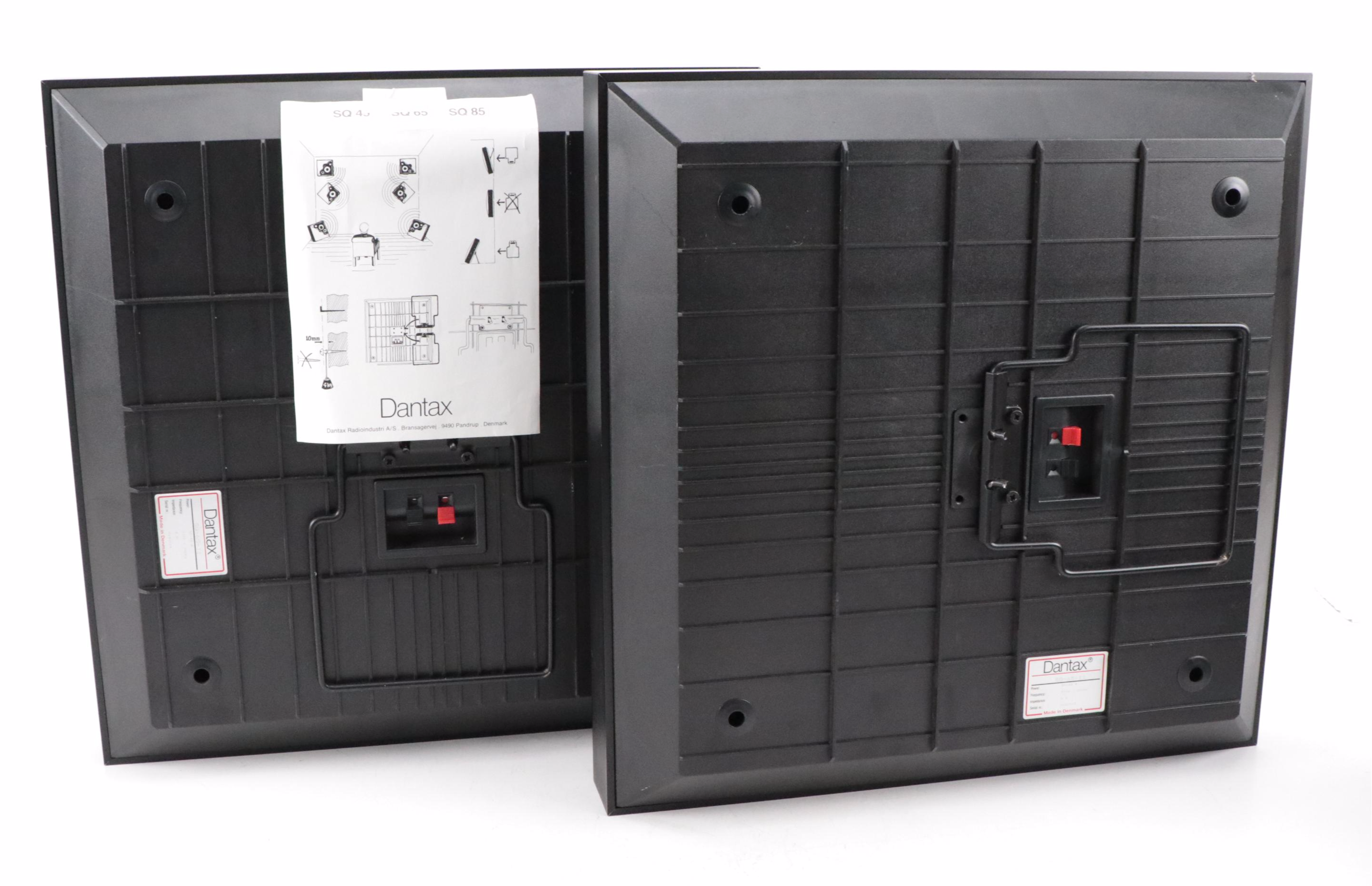 Dantax Inset Wall/Ceiling Speaker Pair with Yamaha Central Speaker, Late 20th C.