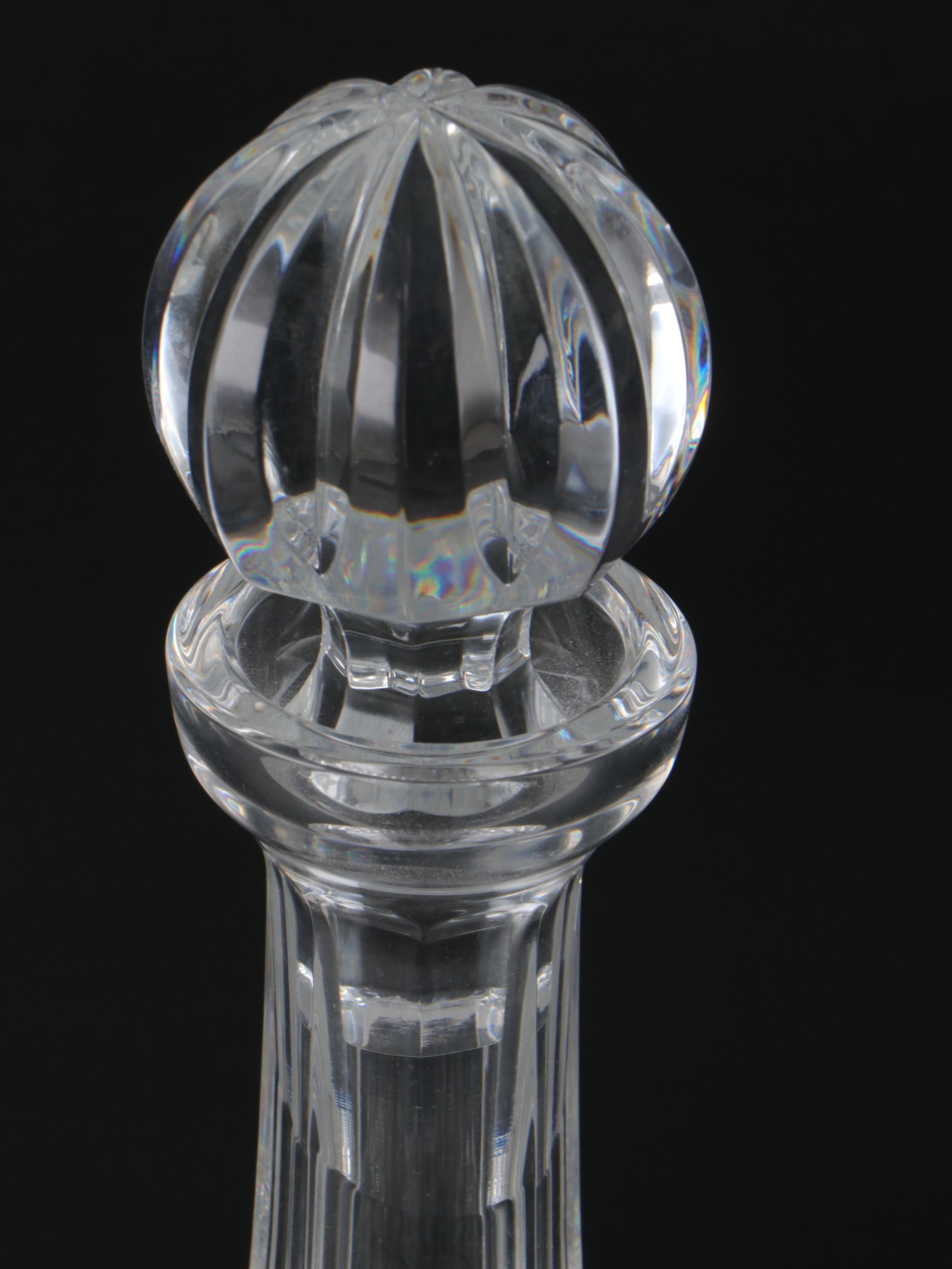 Waterford Criss Cross Pattern Crystal Lowball Glasses with More