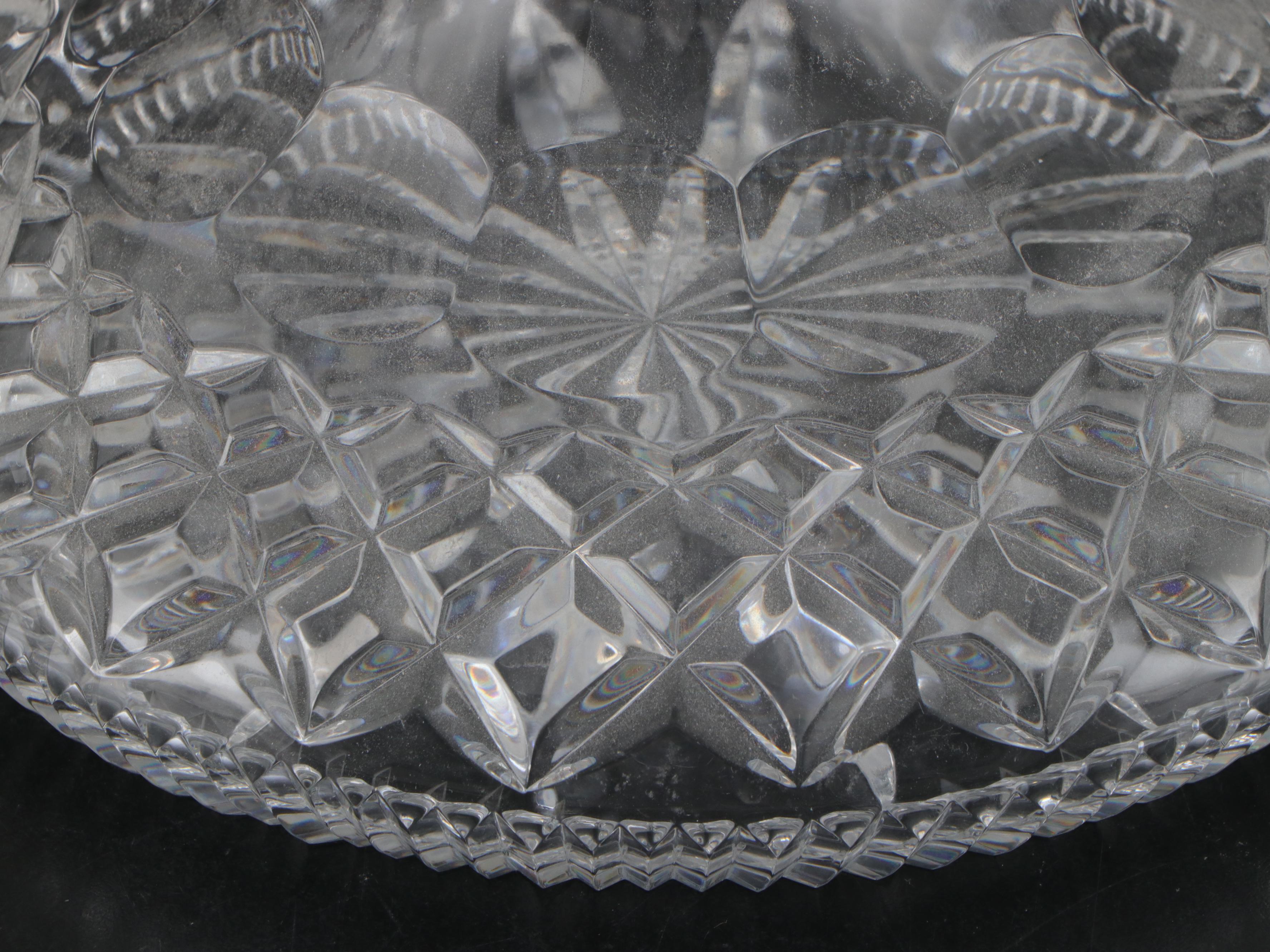 Waterford Criss Cross Pattern Crystal Lowball Glasses with More