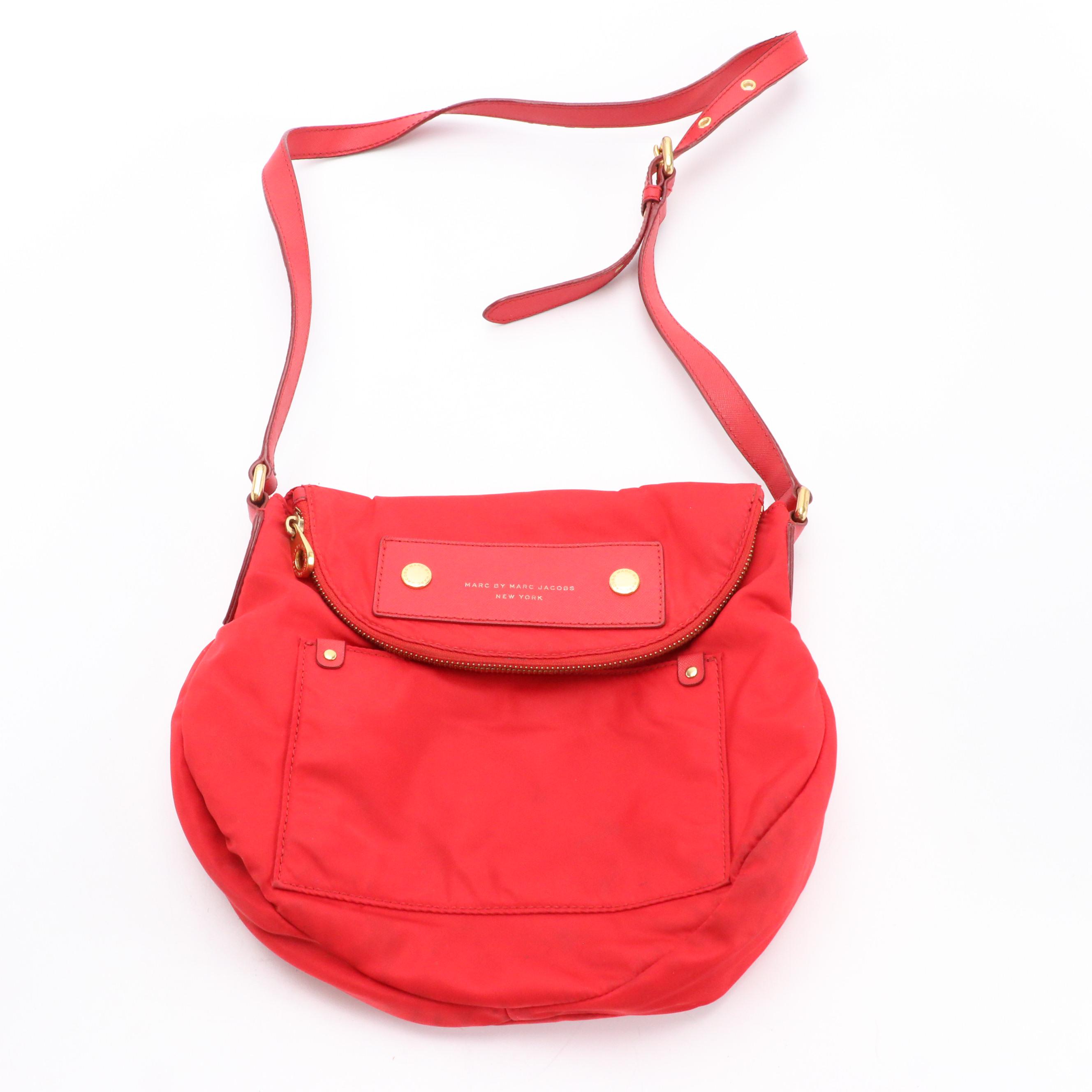 Marc by Marc Jacobs Nylon Crossbody Bags with Leather Trim