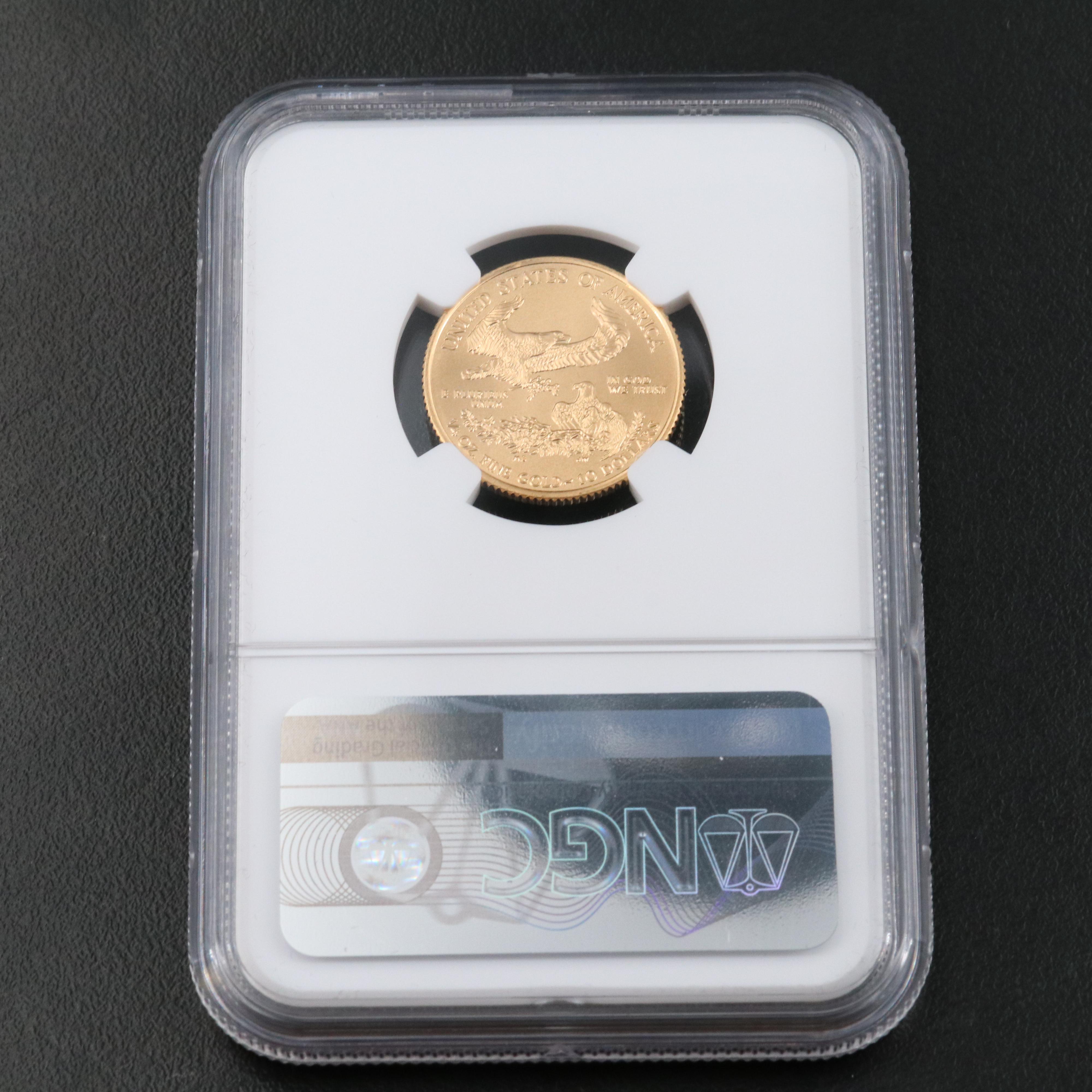 NGC MS70 2020 $10 Gold American Eagle