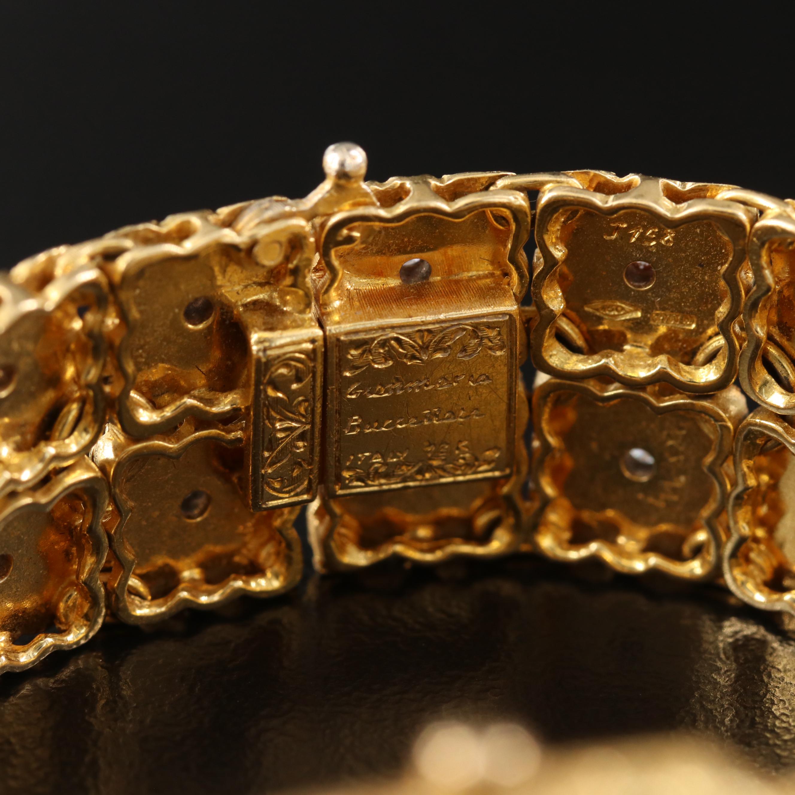 18K Gianmaria Buccellati Diamond Quartz Watch