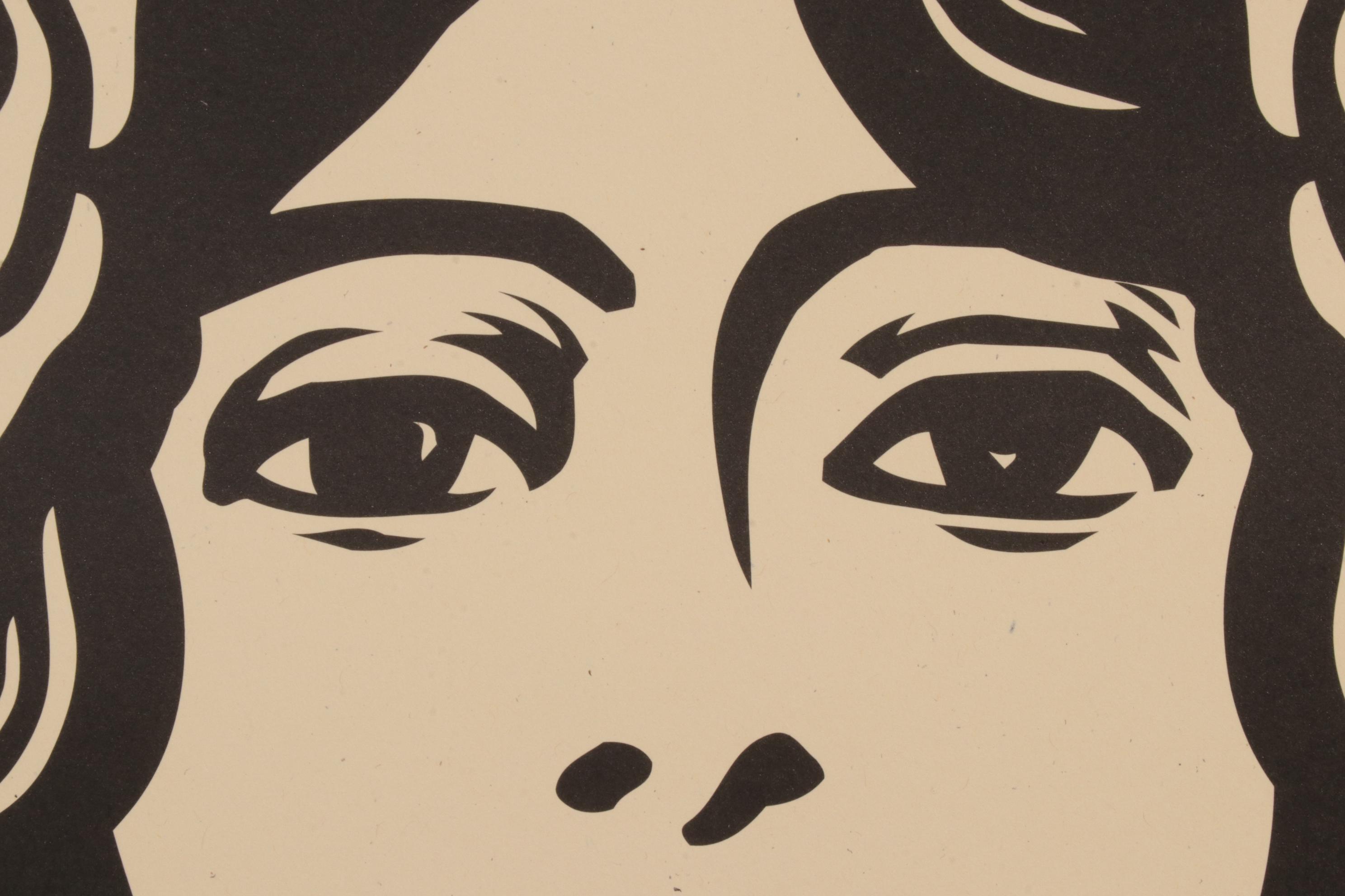 Shepard Fairey Serigraph "Make Art Not War," 2024