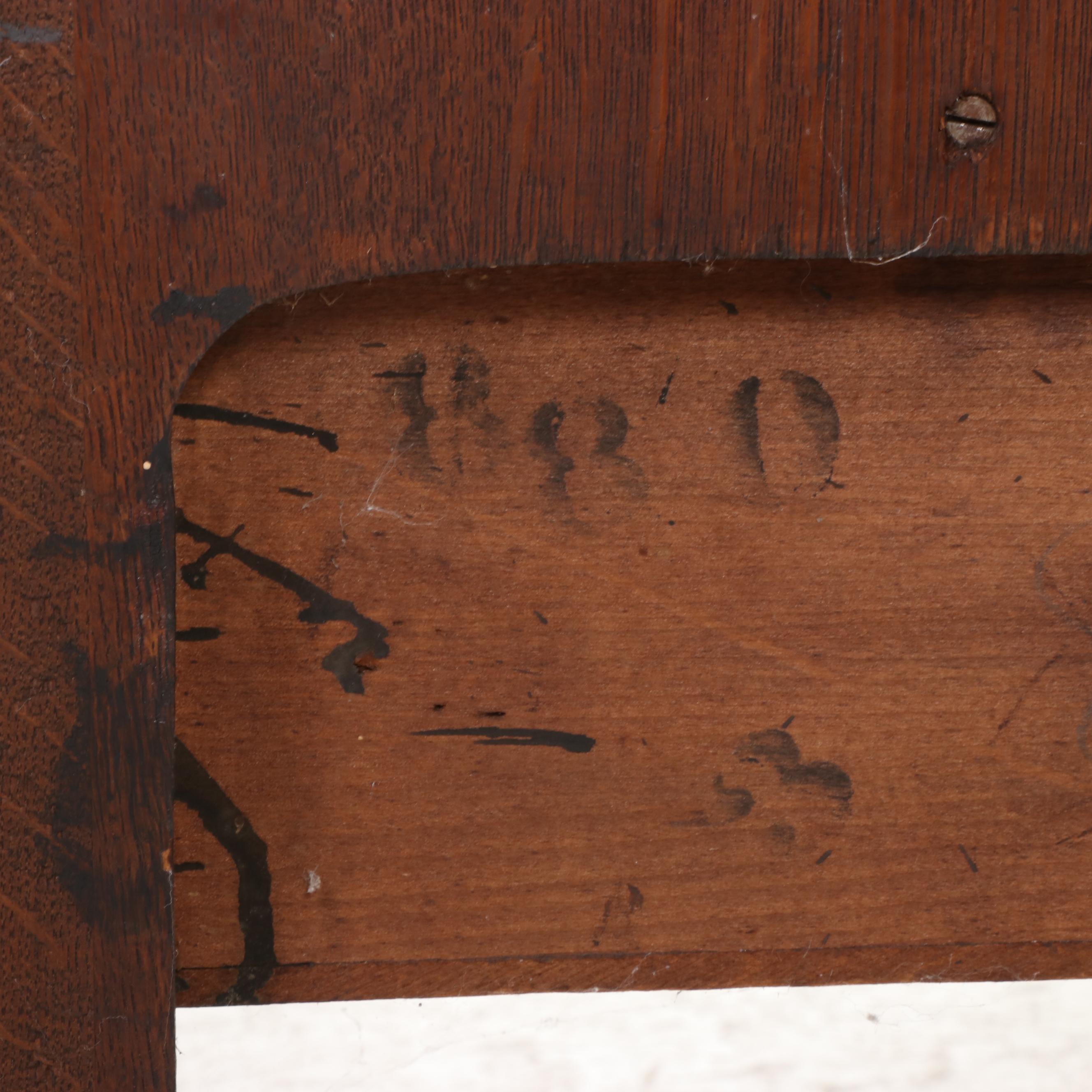 Late Victorian Carved Oak Hall Tree with Seat, Late 19th/ Early 20th Century