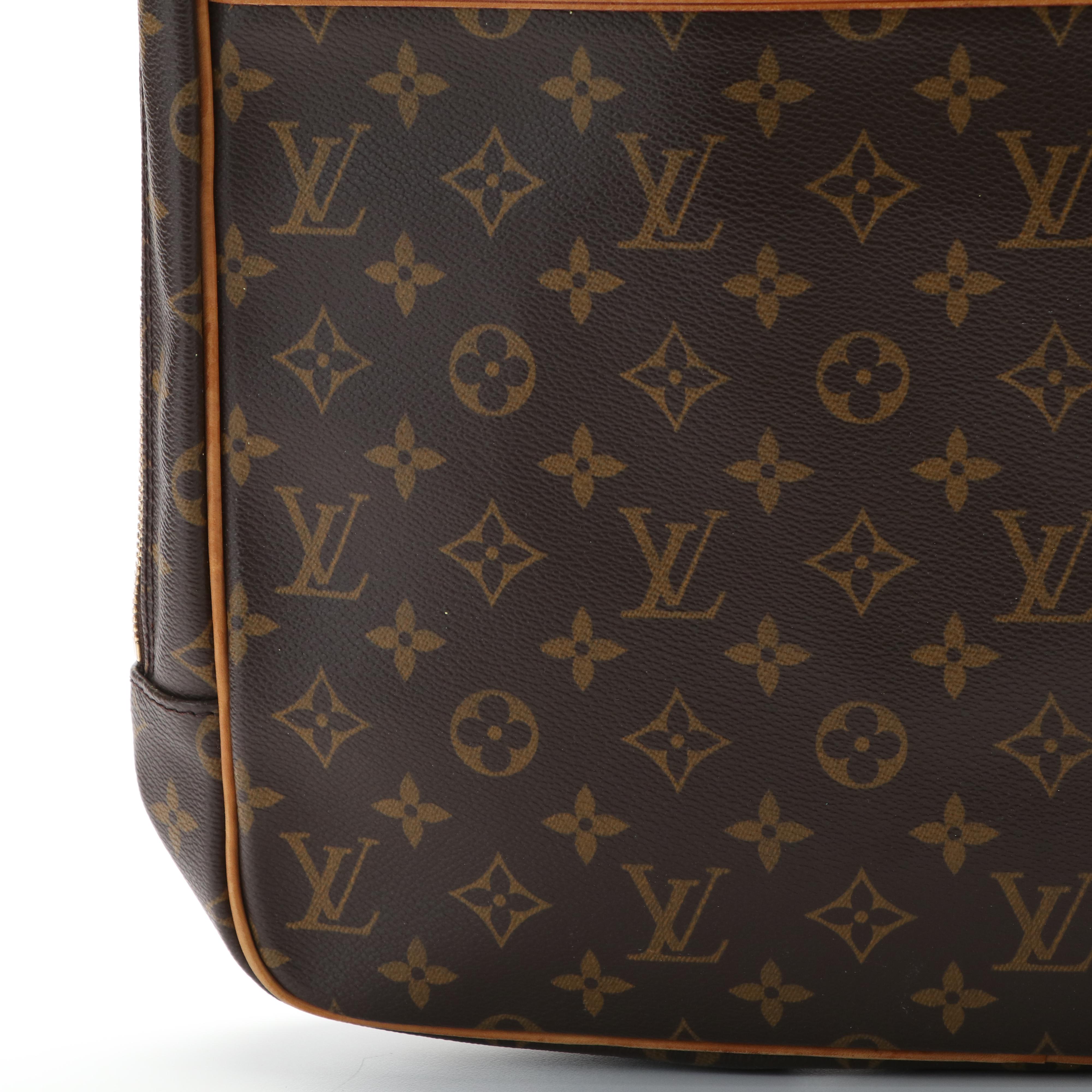 Louis Vuitton Monogram Coated Canvas and Leather Business/Computer Bag