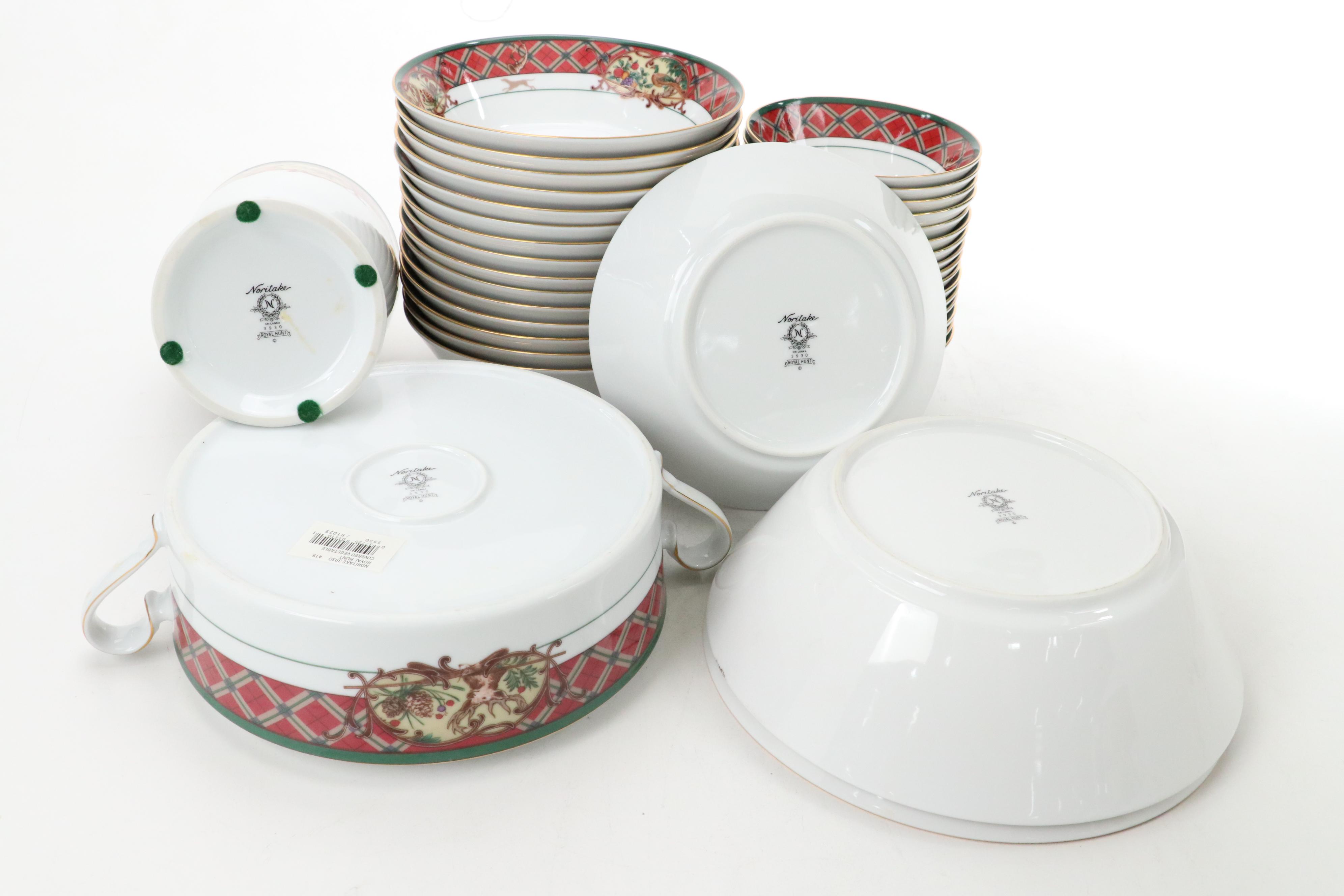 Noritake "Royal Hunt" Porcelain Dinnerware, Serveware and More