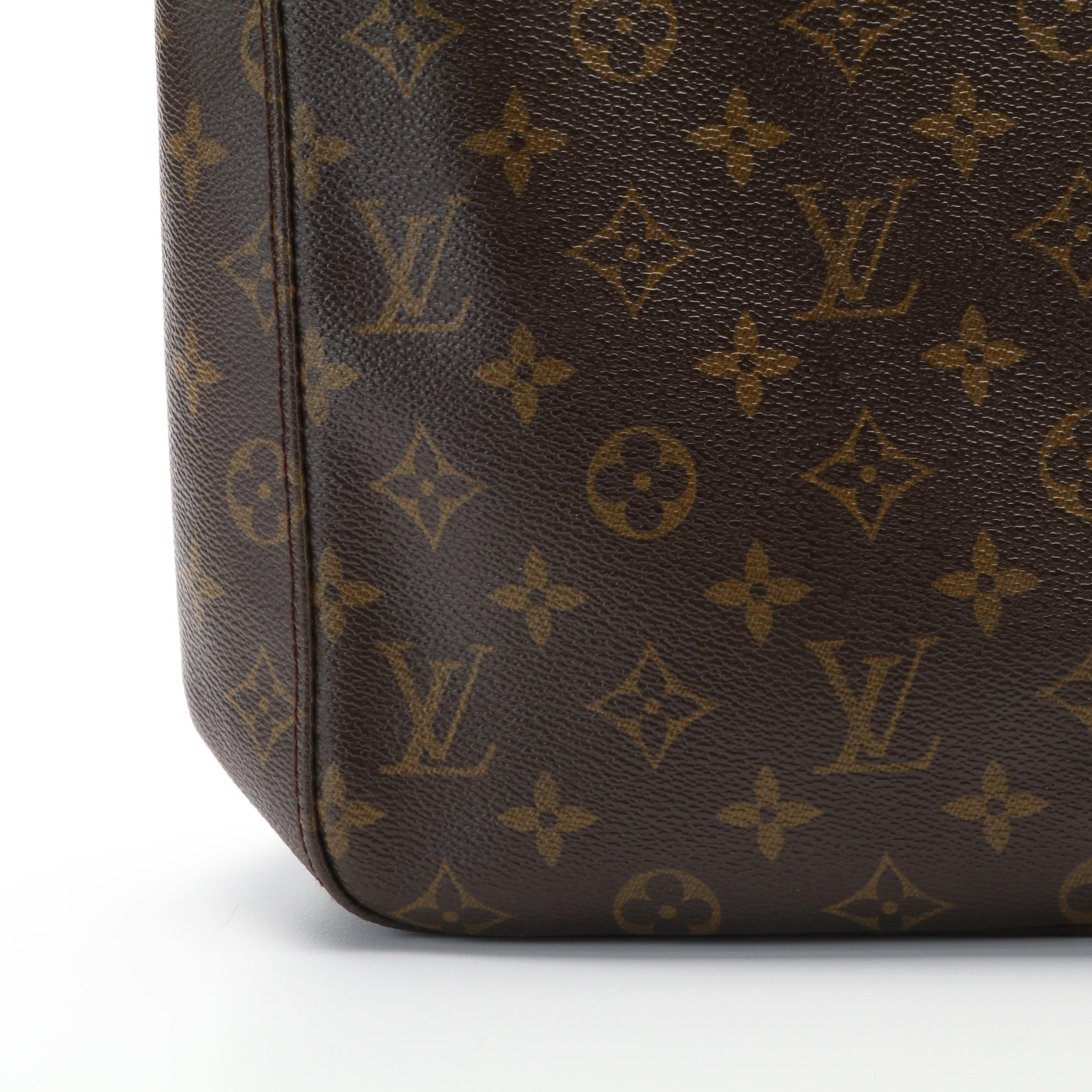Louis Vuitton Looping GM Shoulder Bag in Monogram Coated Canvas