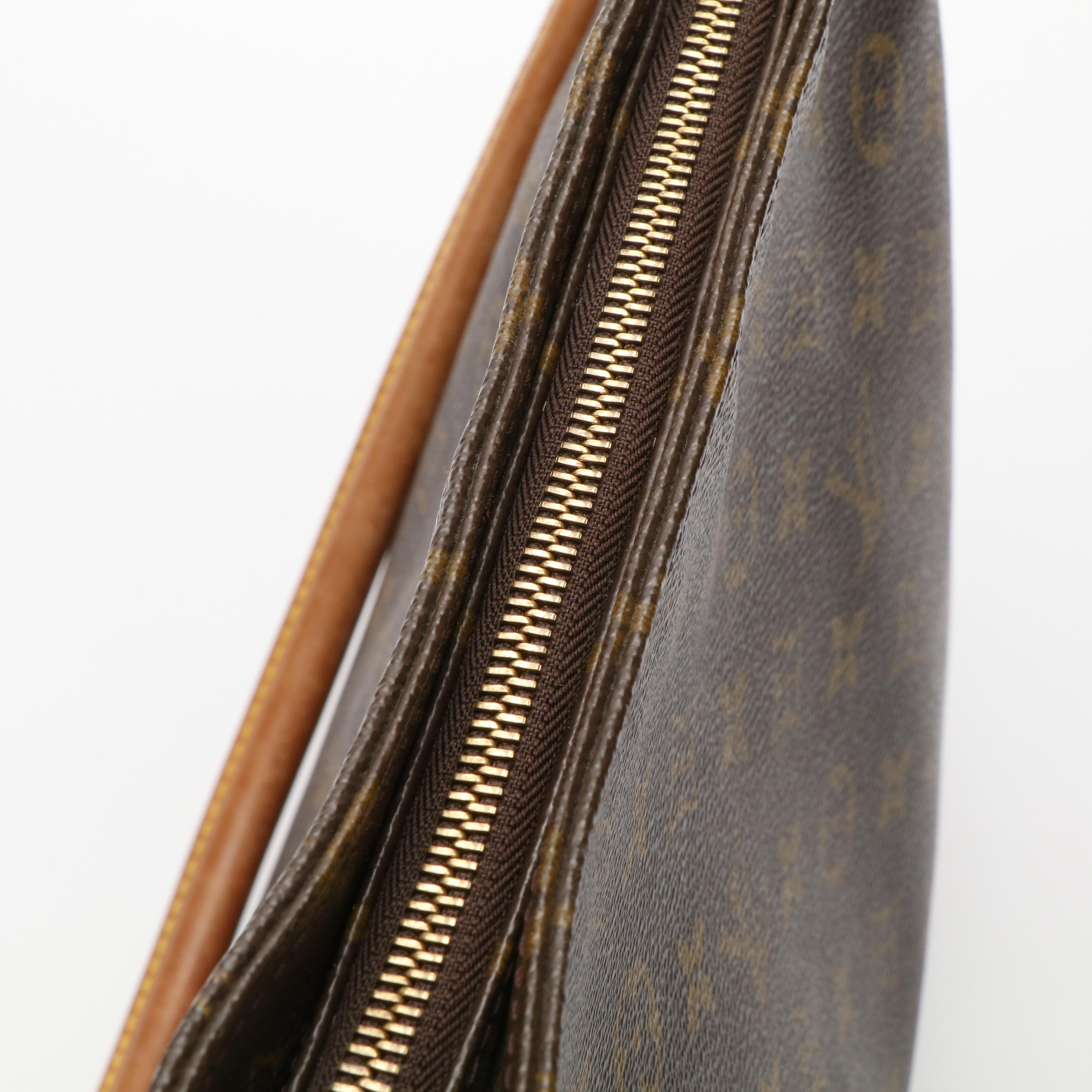 Louis Vuitton Looping GM Shoulder Bag in Monogram Coated Canvas