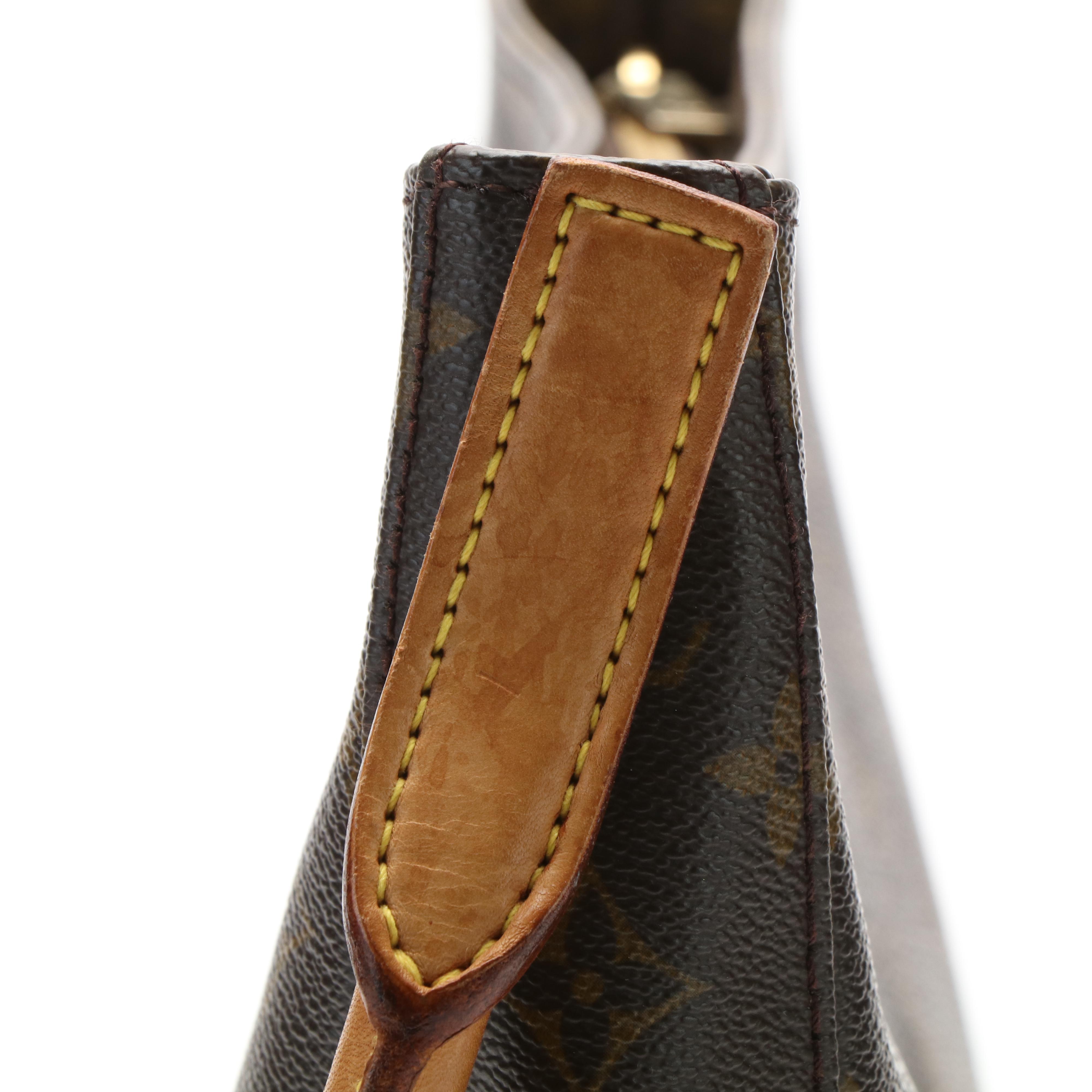 Louis Vuitton Looping GM Shoulder Bag in Monogram Coated Canvas