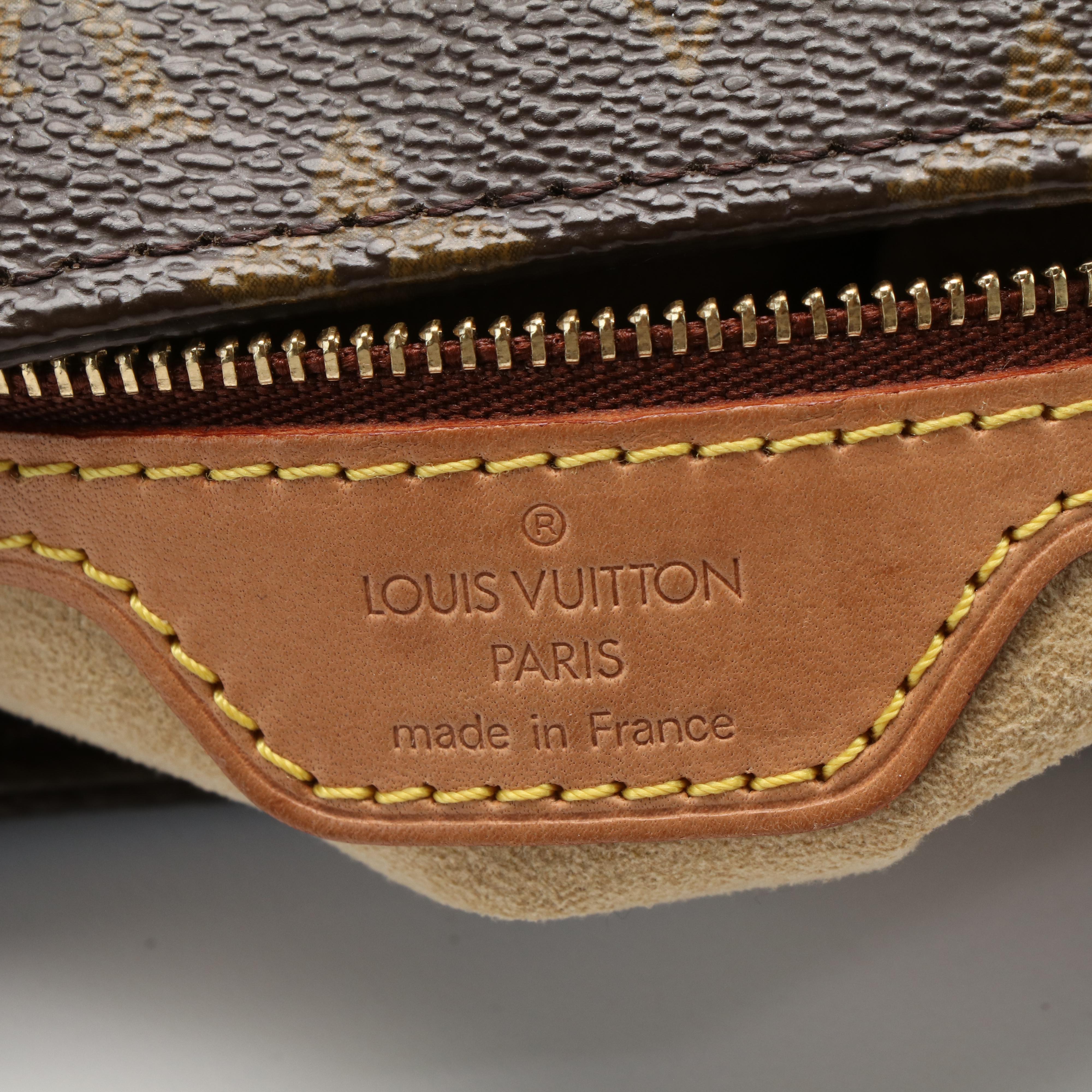 Louis Vuitton Looping GM Shoulder Bag in Monogram Coated Canvas