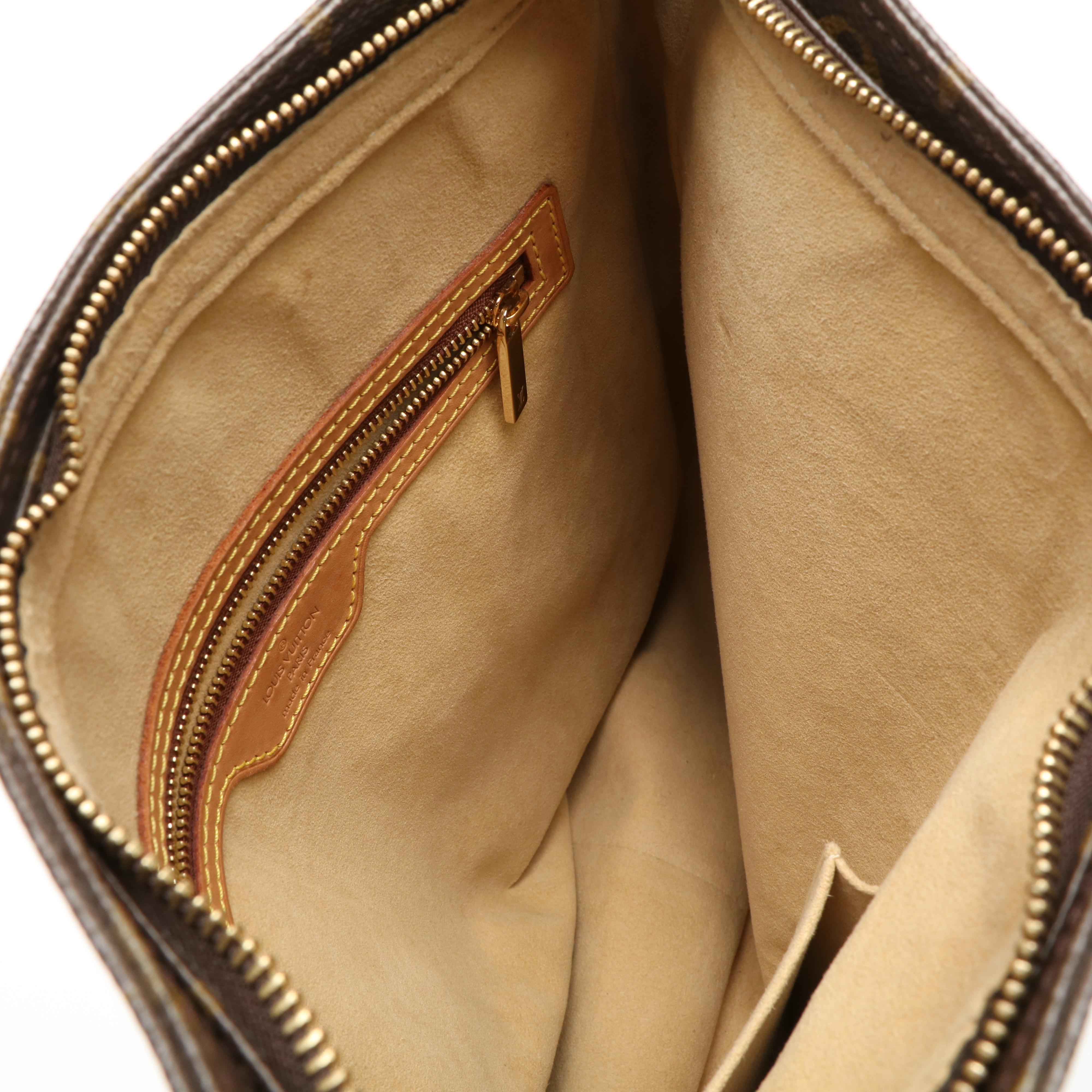 Louis Vuitton Looping GM Shoulder Bag in Monogram Coated Canvas