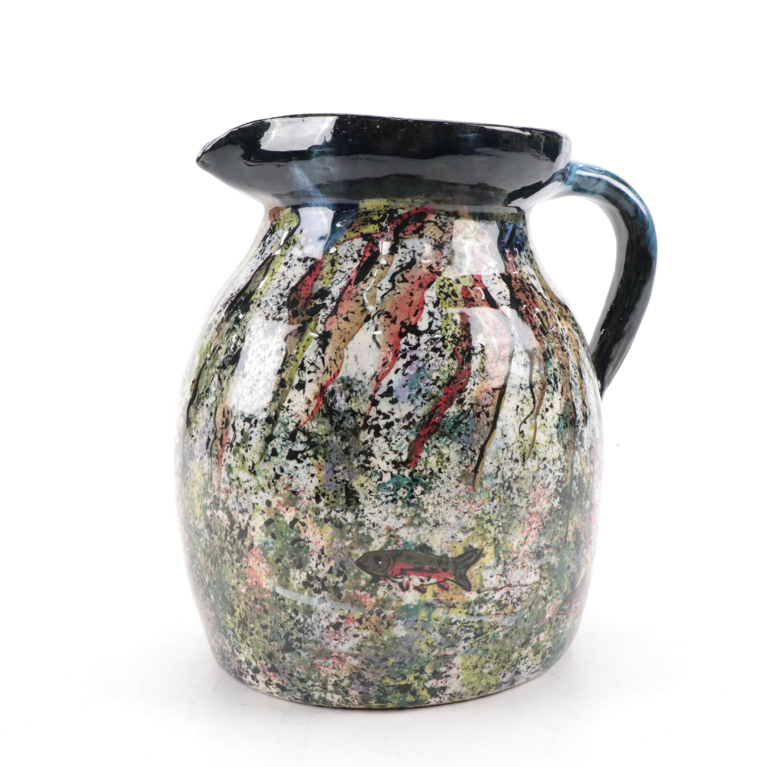 Real Home Stoneware Mixing Bowls and Other Ceramic Pitcher