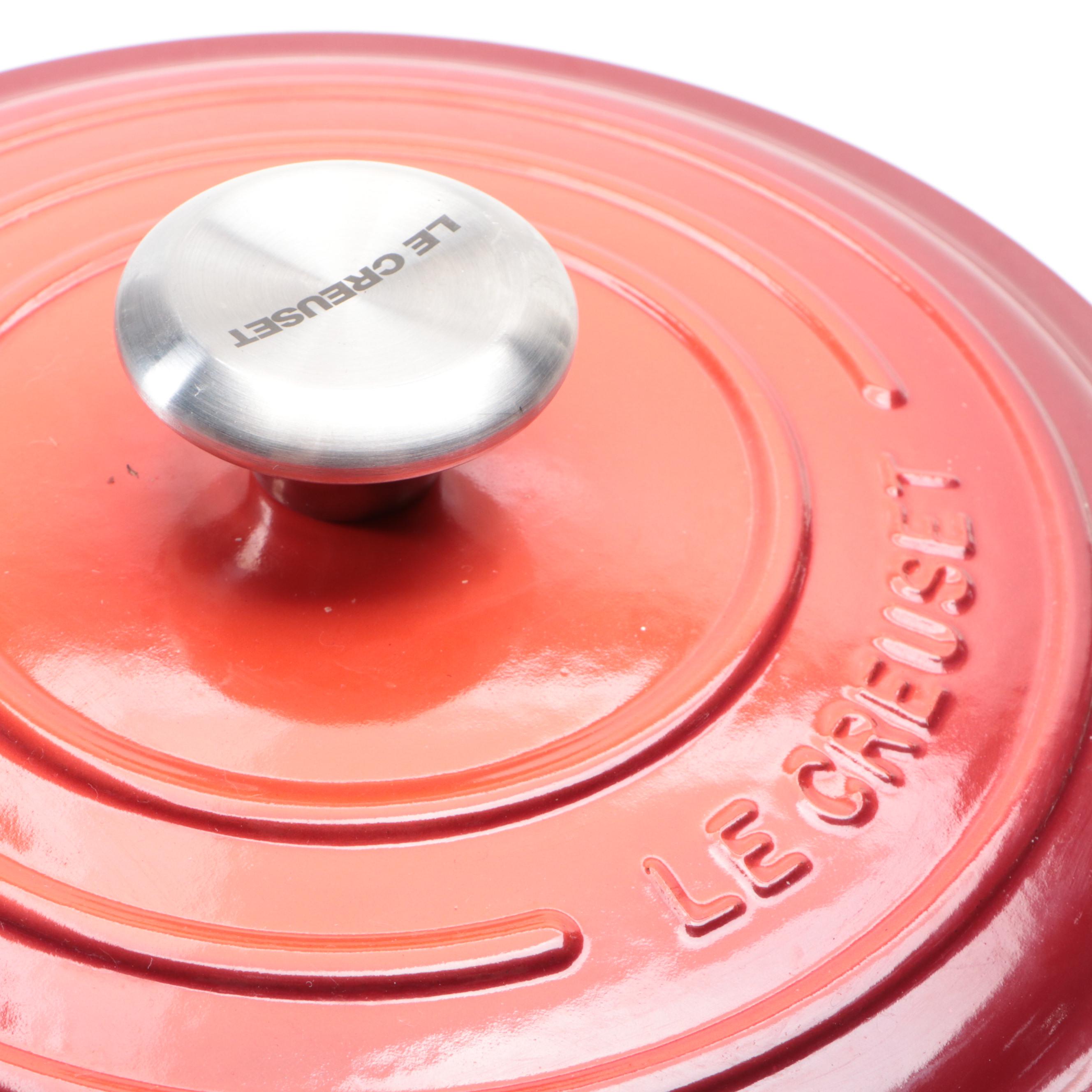 Le Creuset Enameled Cast Iron 5.25 Qt Dutch Oven and Braiser Pan