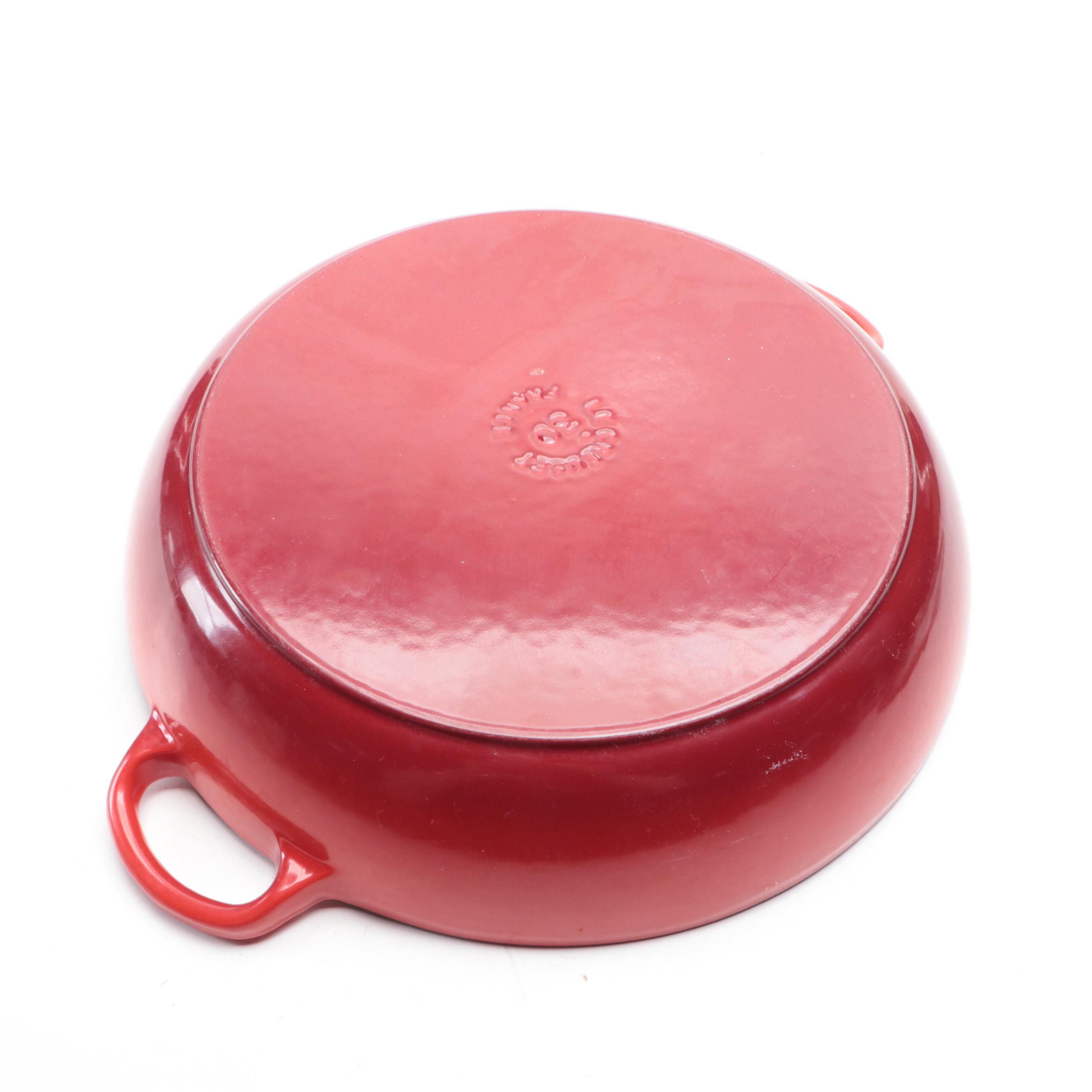 Le Creuset Enameled Cast Iron 5.25 Qt Dutch Oven and Braiser Pan