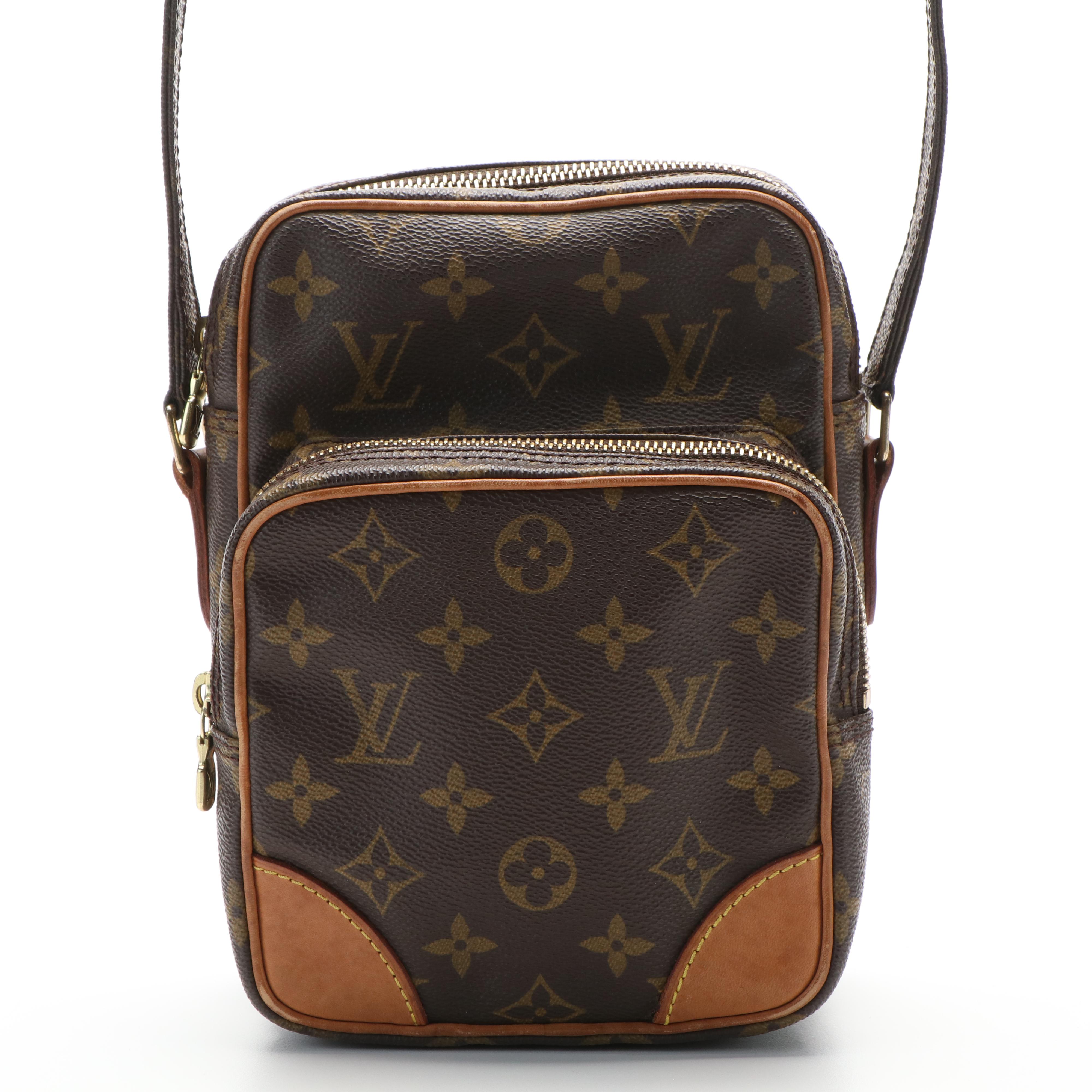 Louis Vuitton Amazone Crossbody Bag in Monogram Coated Canvas