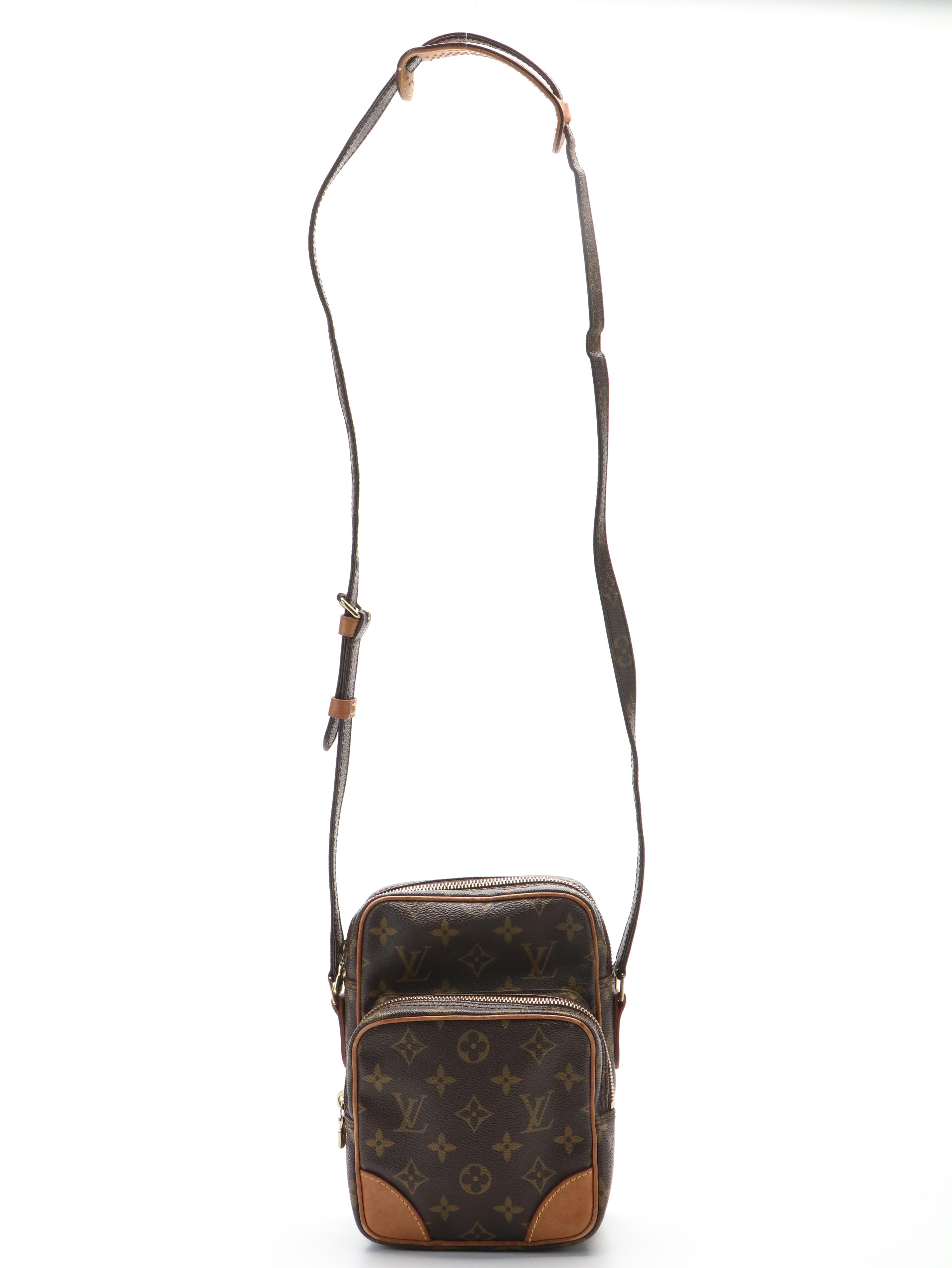 Louis Vuitton Amazone Crossbody Bag in Monogram Coated Canvas