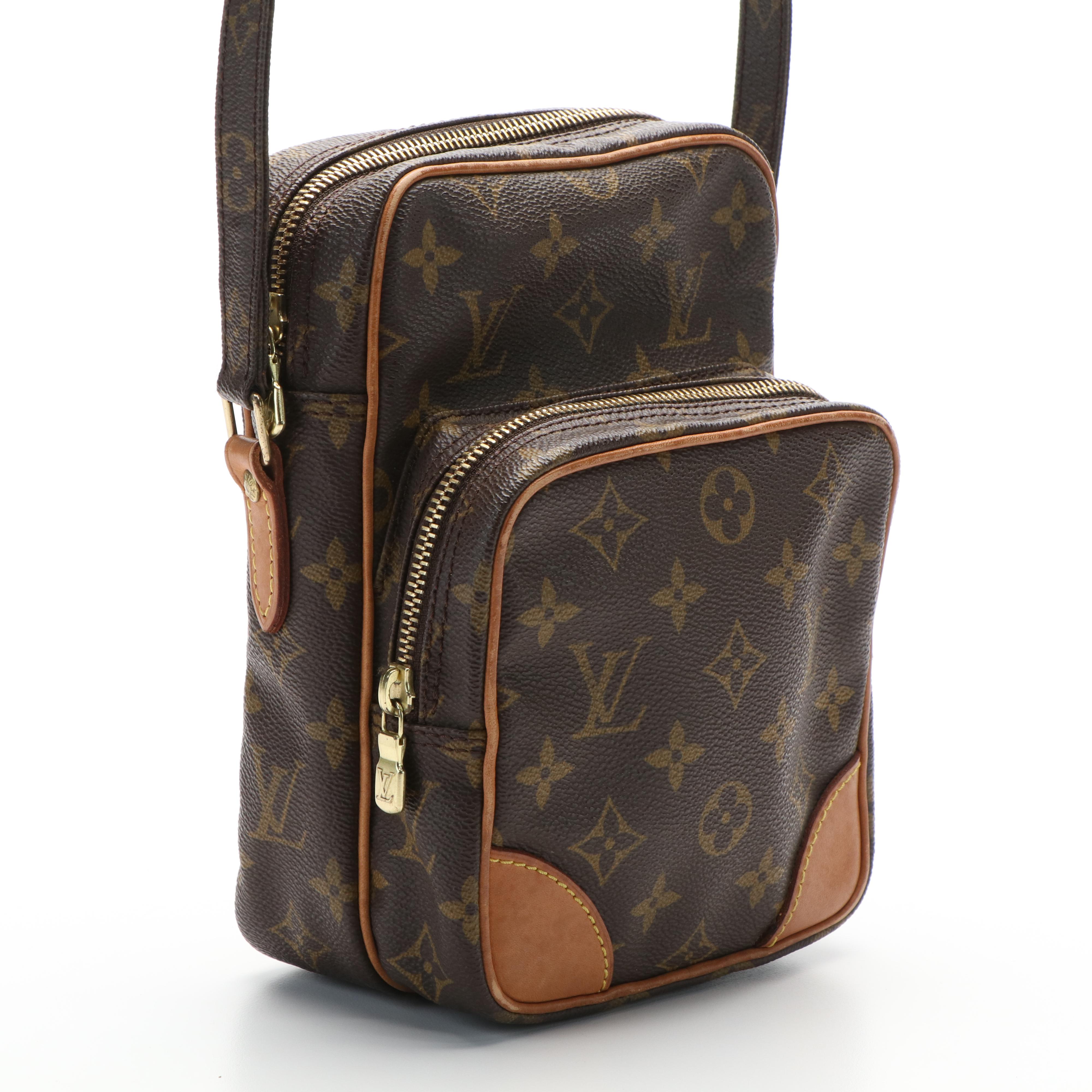 Louis Vuitton Amazone Crossbody Bag in Monogram Coated Canvas