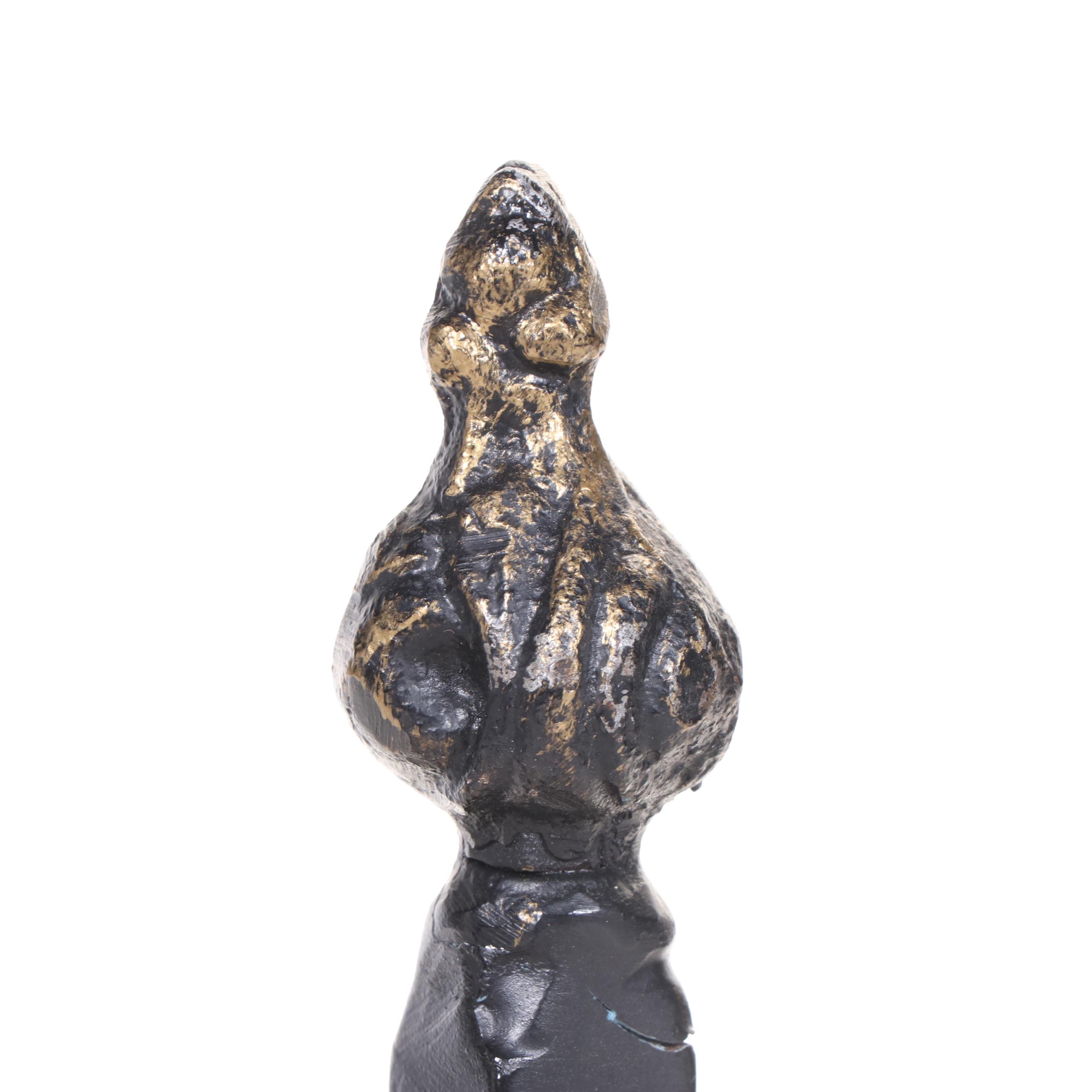 Regency Style Metal Blanket Rack