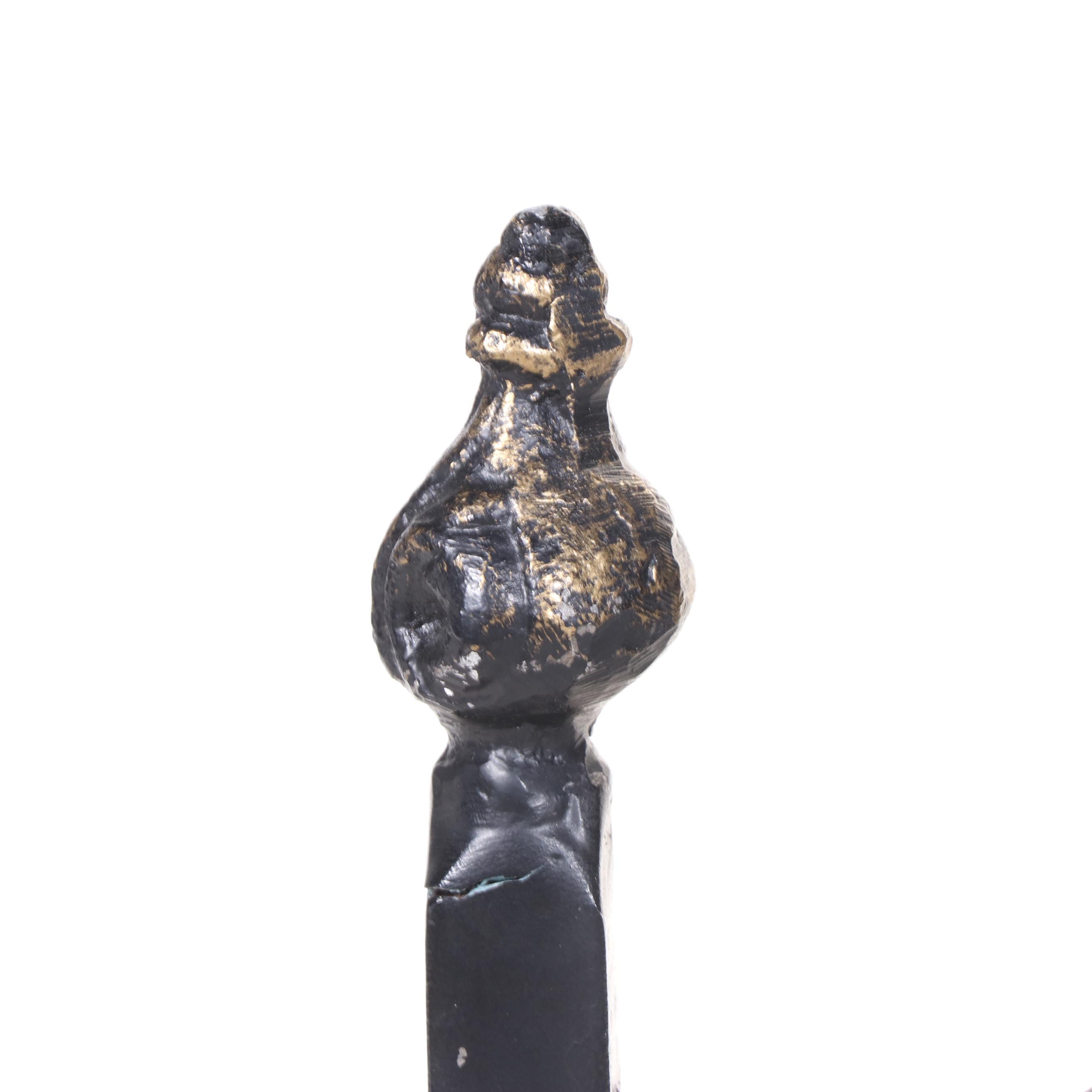 Regency Style Metal Blanket Rack