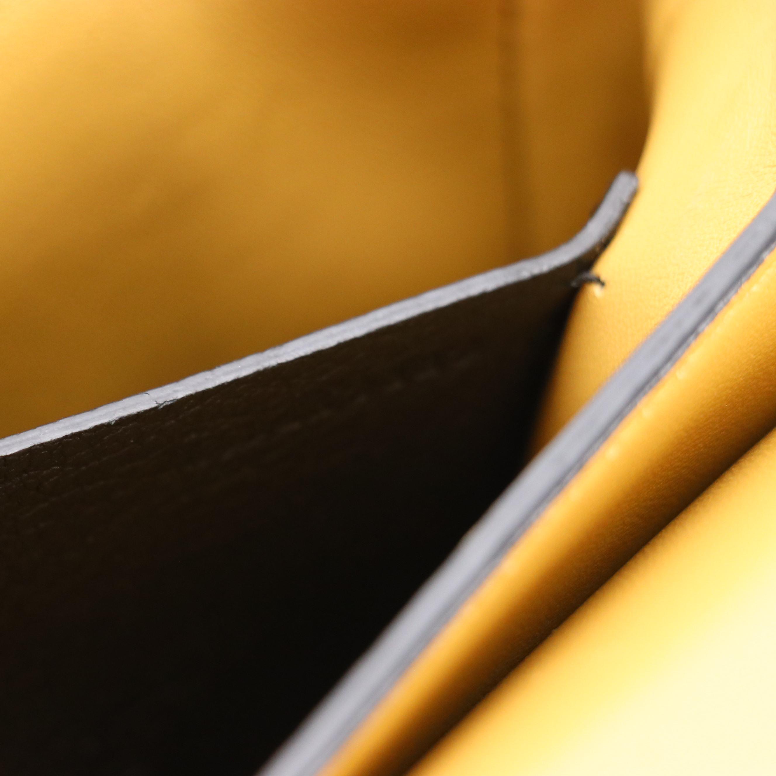 Burberry Black Leather Flap-Front Chain Strap Shoulder Bag