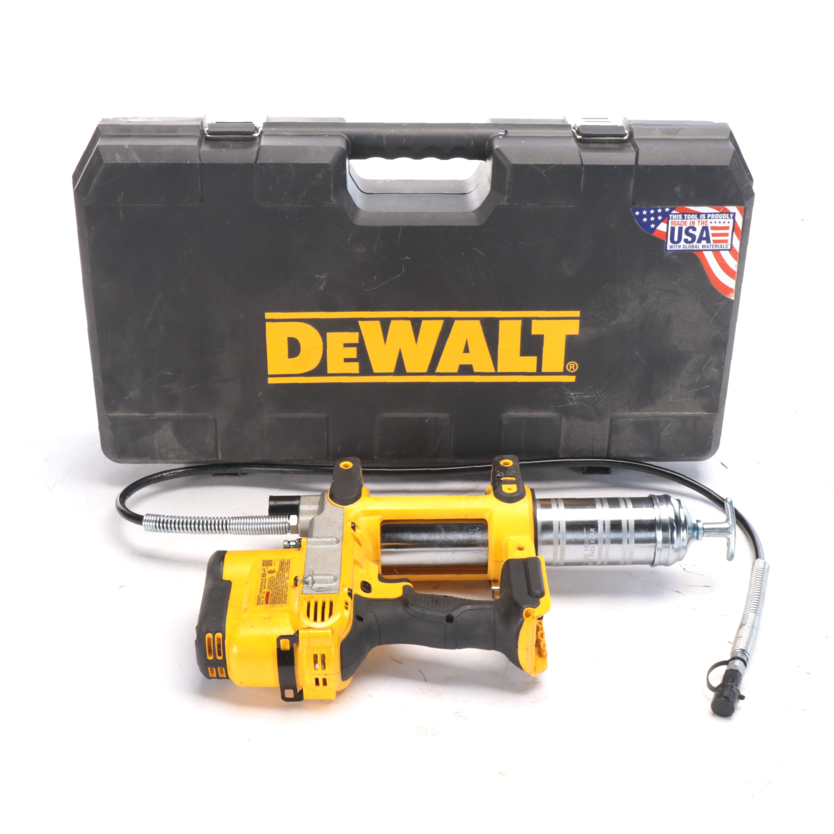 DeWalt Cordless Grease Gun with Case, Model DCGG571 Everything But