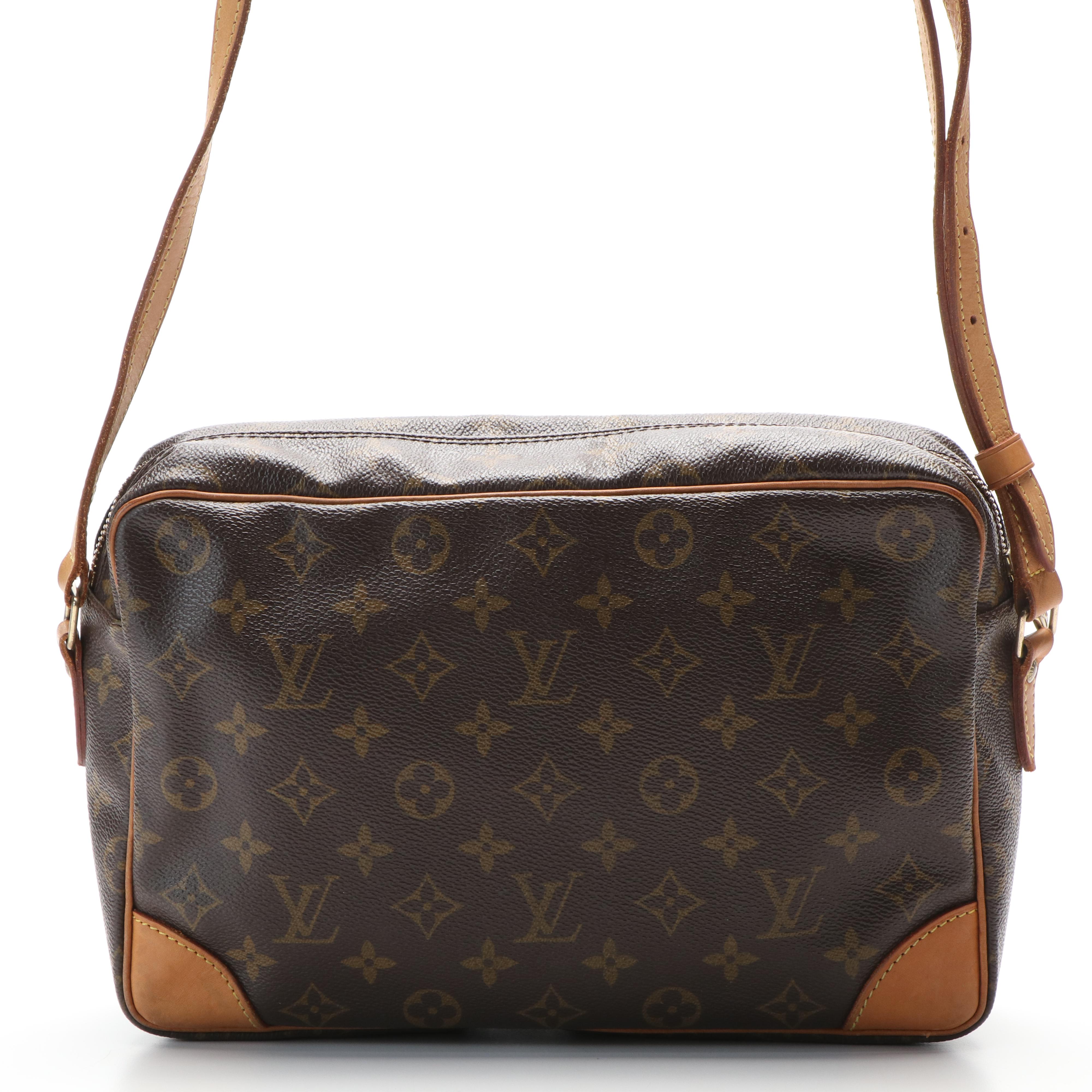 Louis Vuitton Trocadero Crossbody Bag in Monogram Coated Canvas